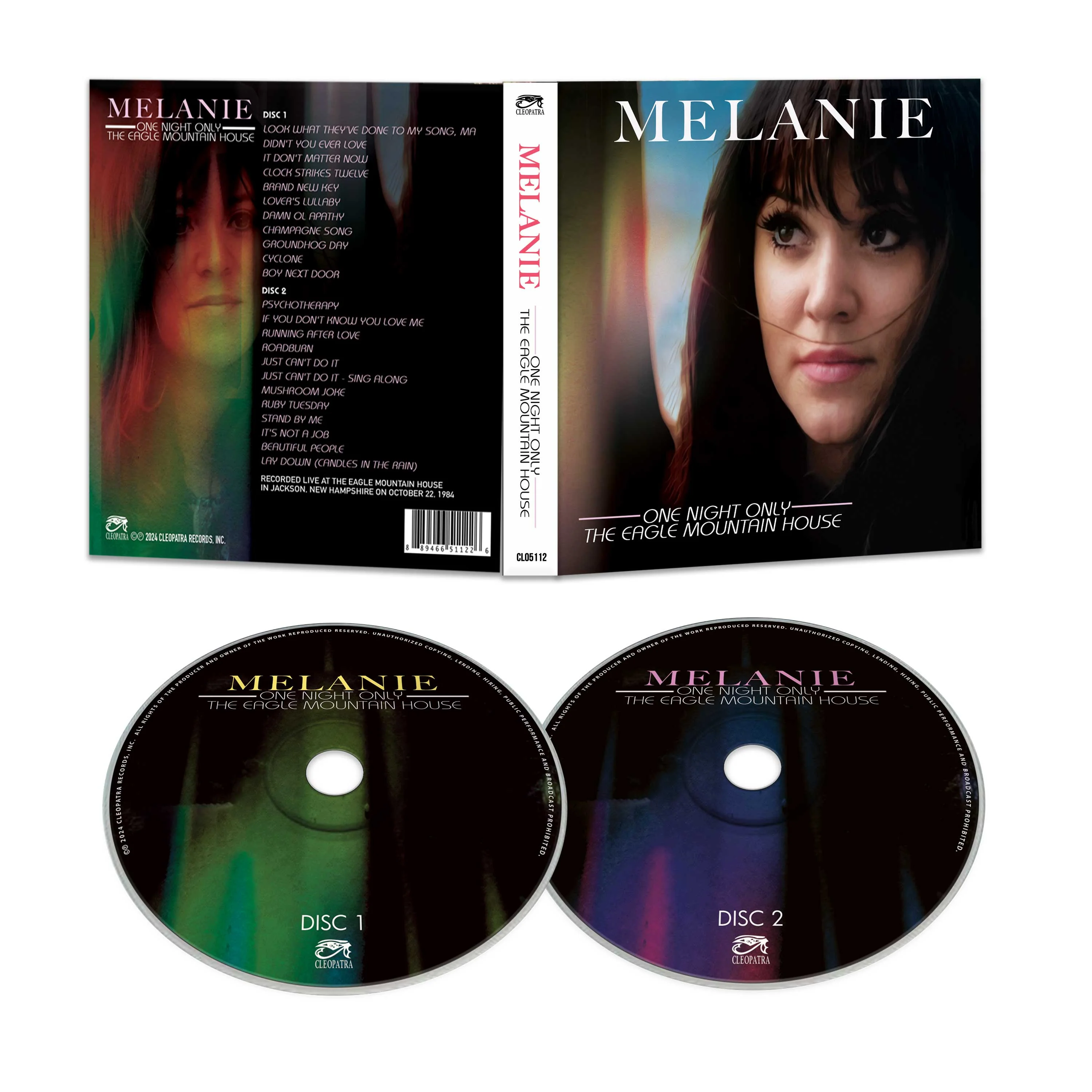 Melanie - One Night Only - The Eagle Mountain House (Double CD) - Image 3