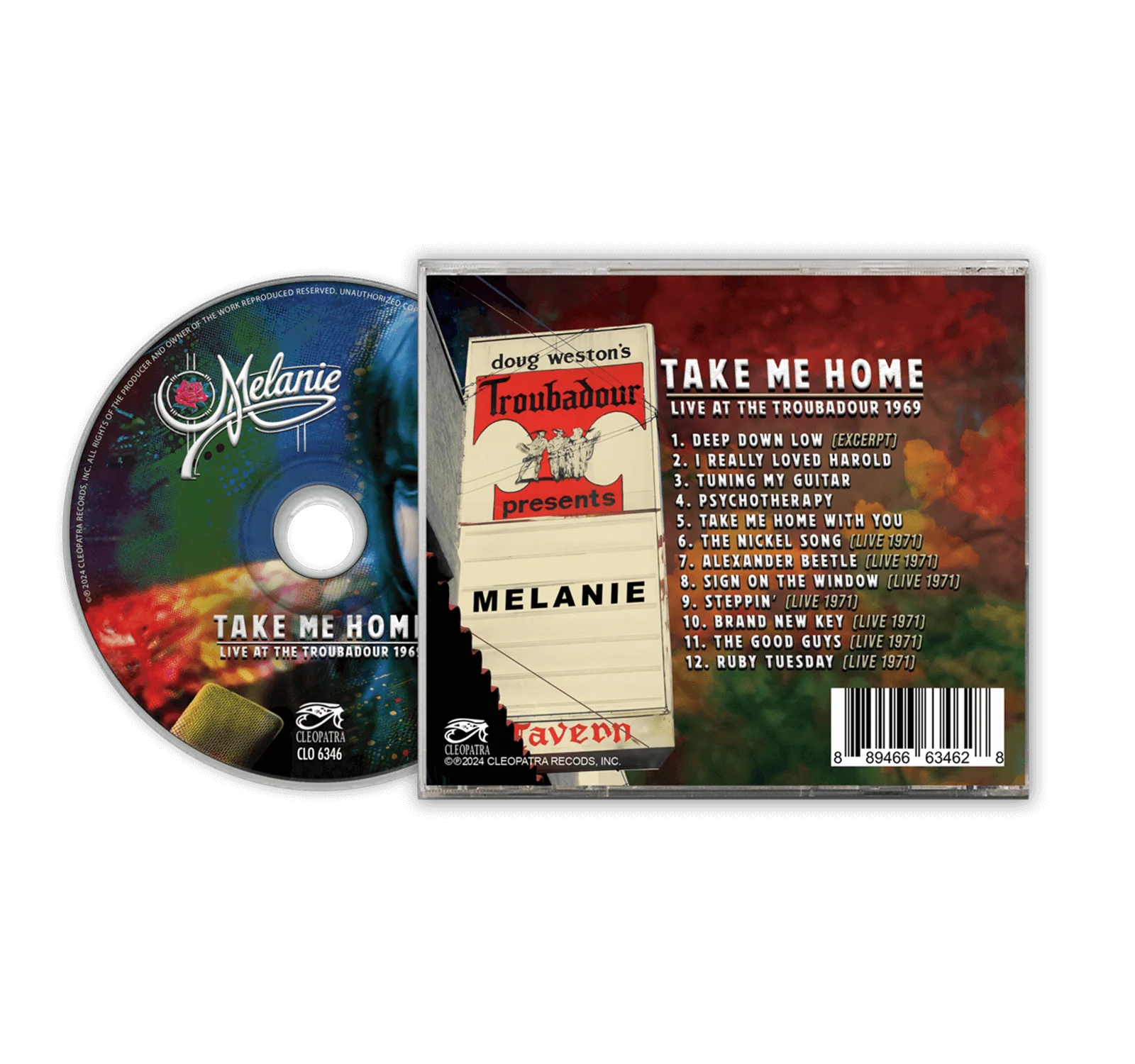 Melanie - Take Me Home - Live At The Troubadour 1969 (CD) - Image 2