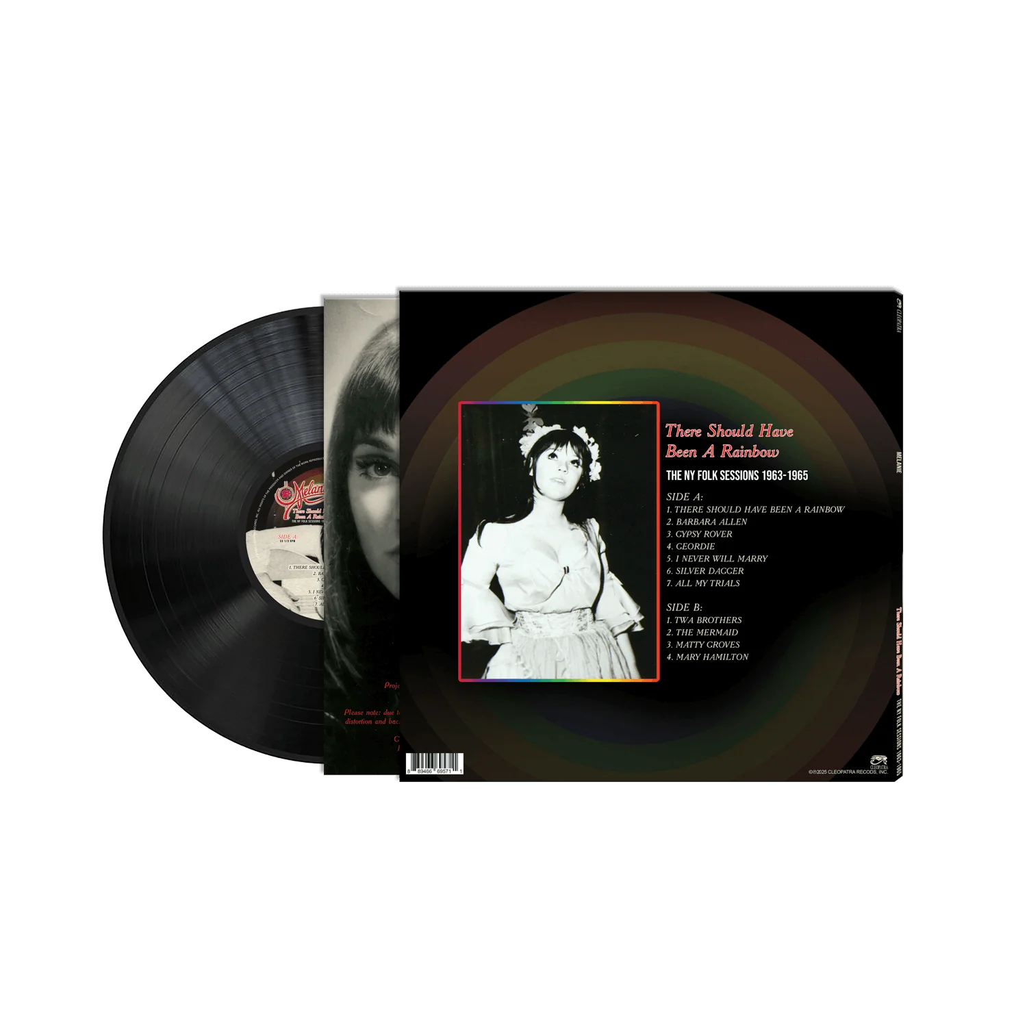 Melanie - There Should Have Been A Rainbow - The NY Folk Sessions 1963-1965 (Black Vinyl LP) - Image 2