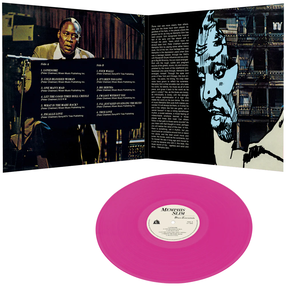 Memphis Slim - Blues Essentials (Limited Edition Colored Vinyl) - Image 4