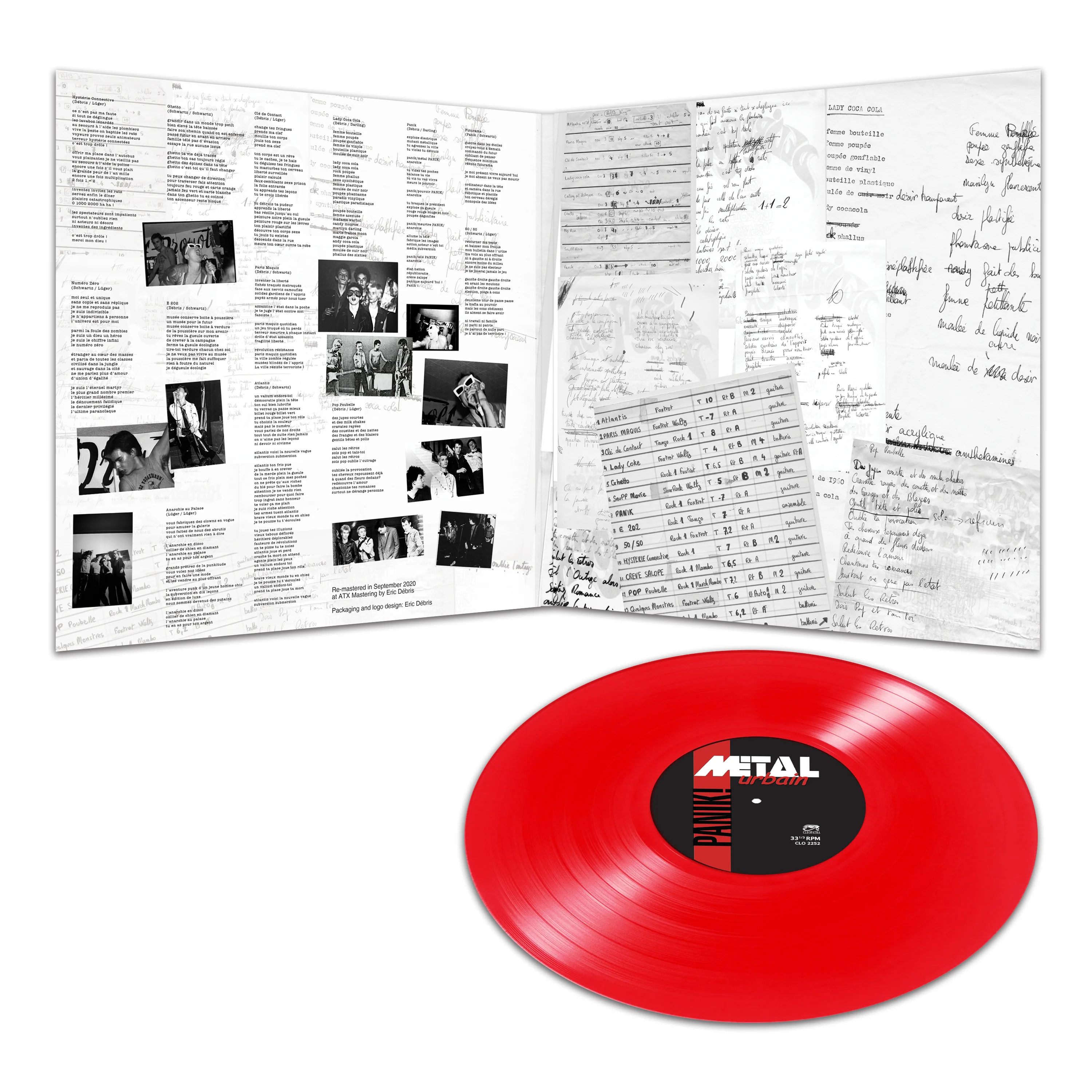 Metal Urbain - Panik! (Limited Edition Red Vinyl) - Image 3
