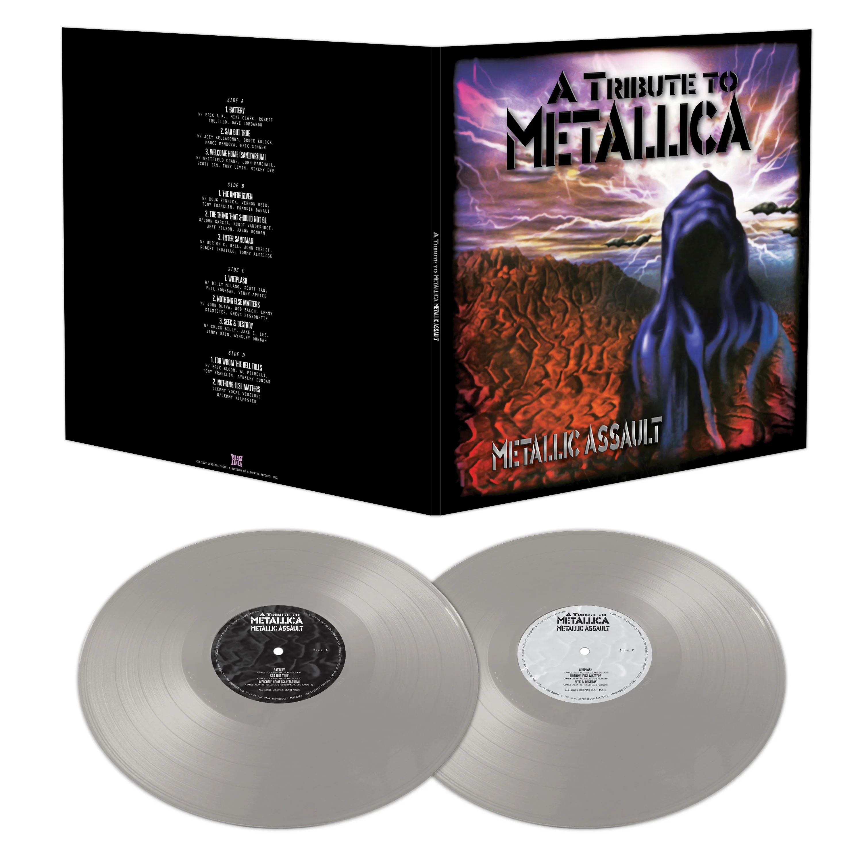 Metallic Assault - A Tribute to Metallica (Double Silver Vinyl) - Image 2