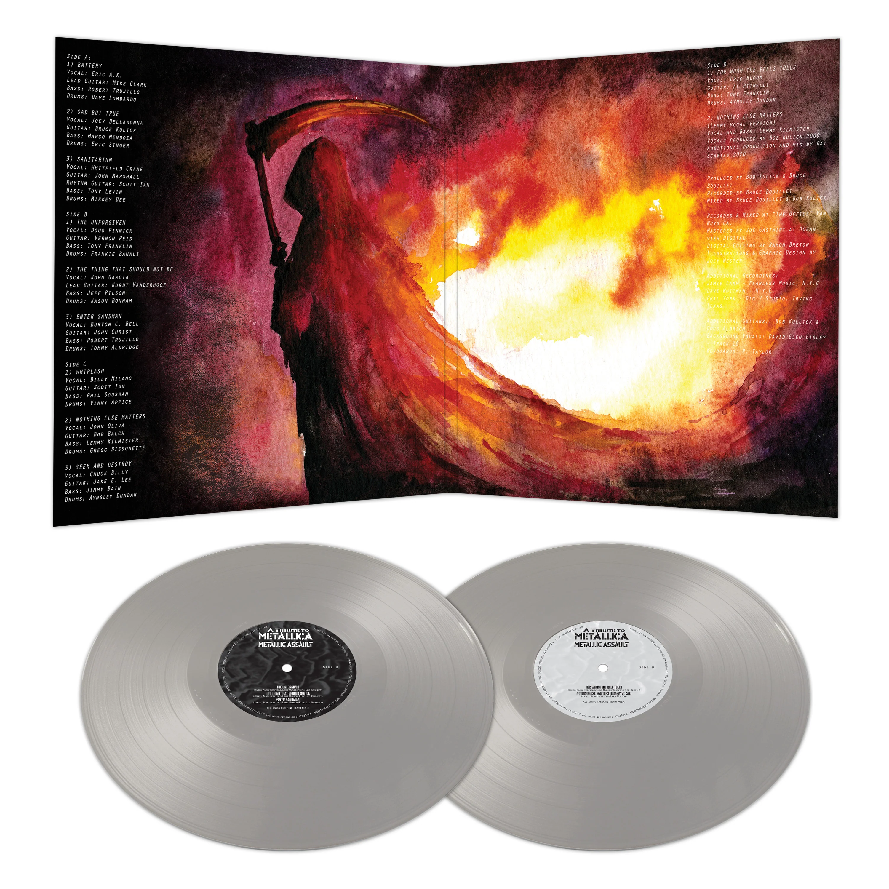Metallic Assault - A Tribute to Metallica (Double Silver Vinyl) - Image 3