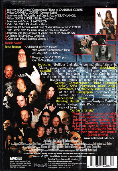 Metal's Dark Side: The Hard and the Furious Volume 1 (DVD) - Image 2