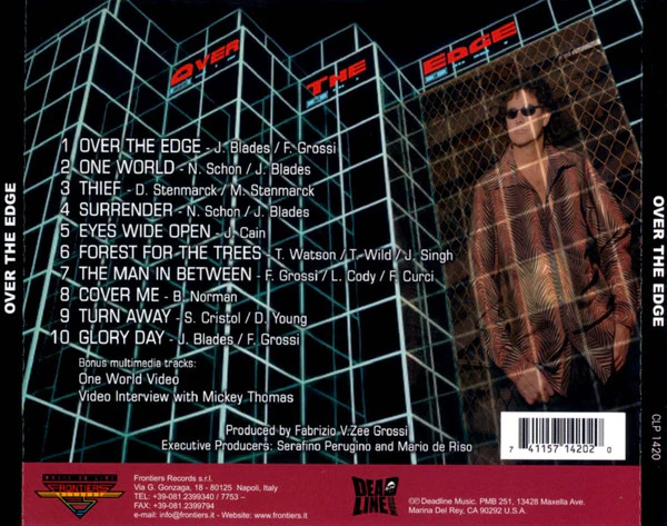 Mickey Thomas - Over The Edge (CD) - Image 2