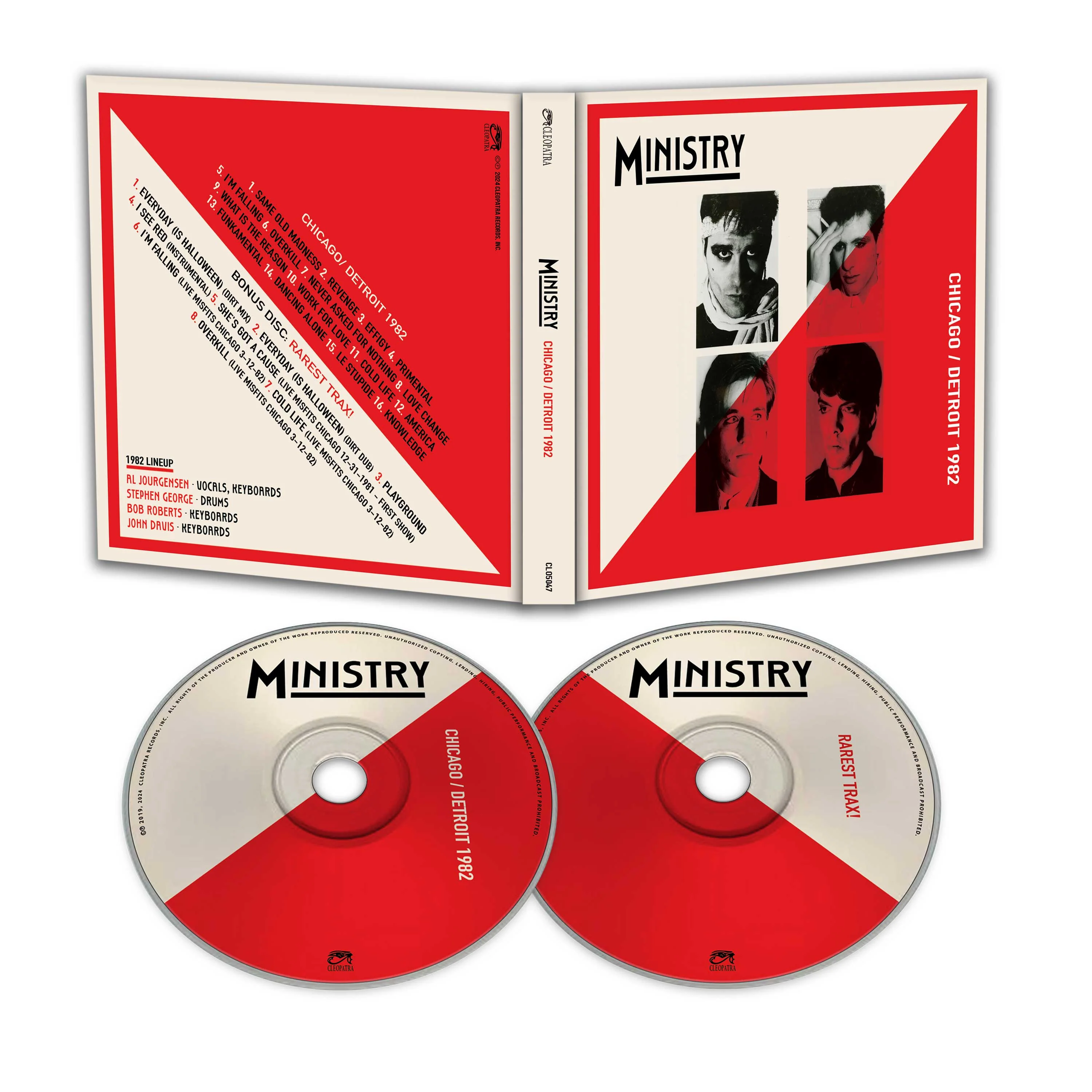 Ministry - Chicago - Detroit 1982 Deluxe Edition (Double CD) - Image 2