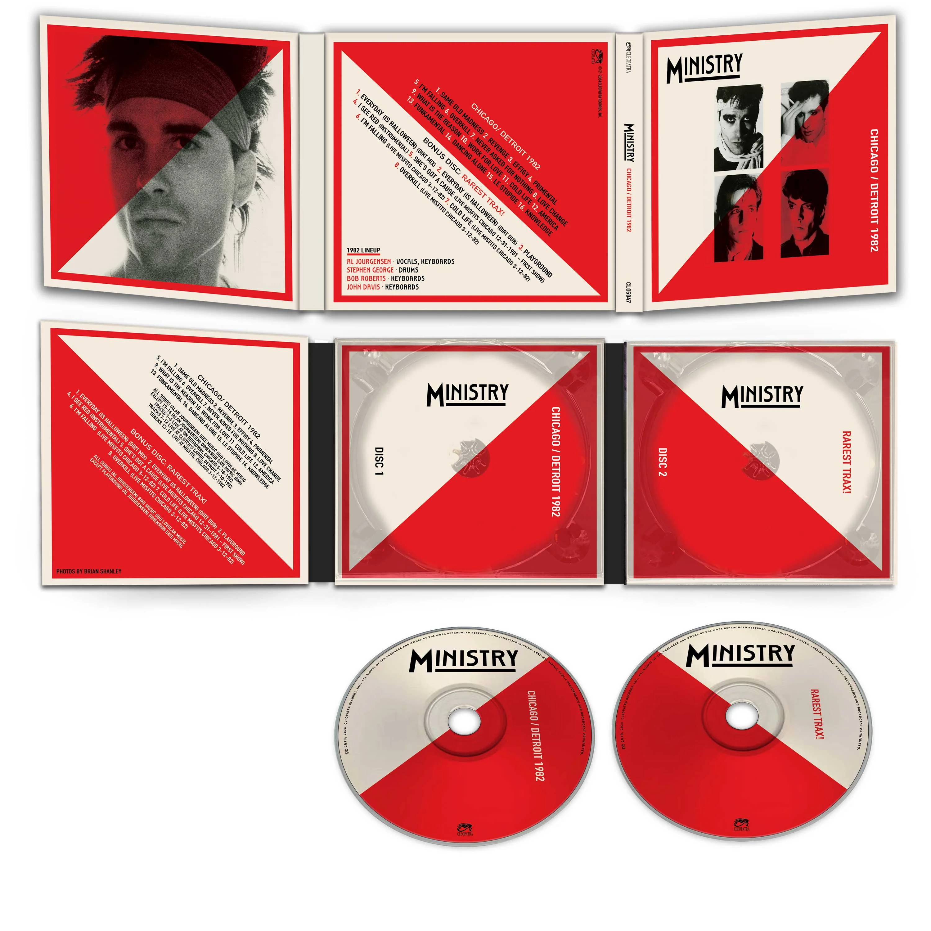 Ministry - Chicago - Detroit 1982 Deluxe Edition (Double CD) - Image 3