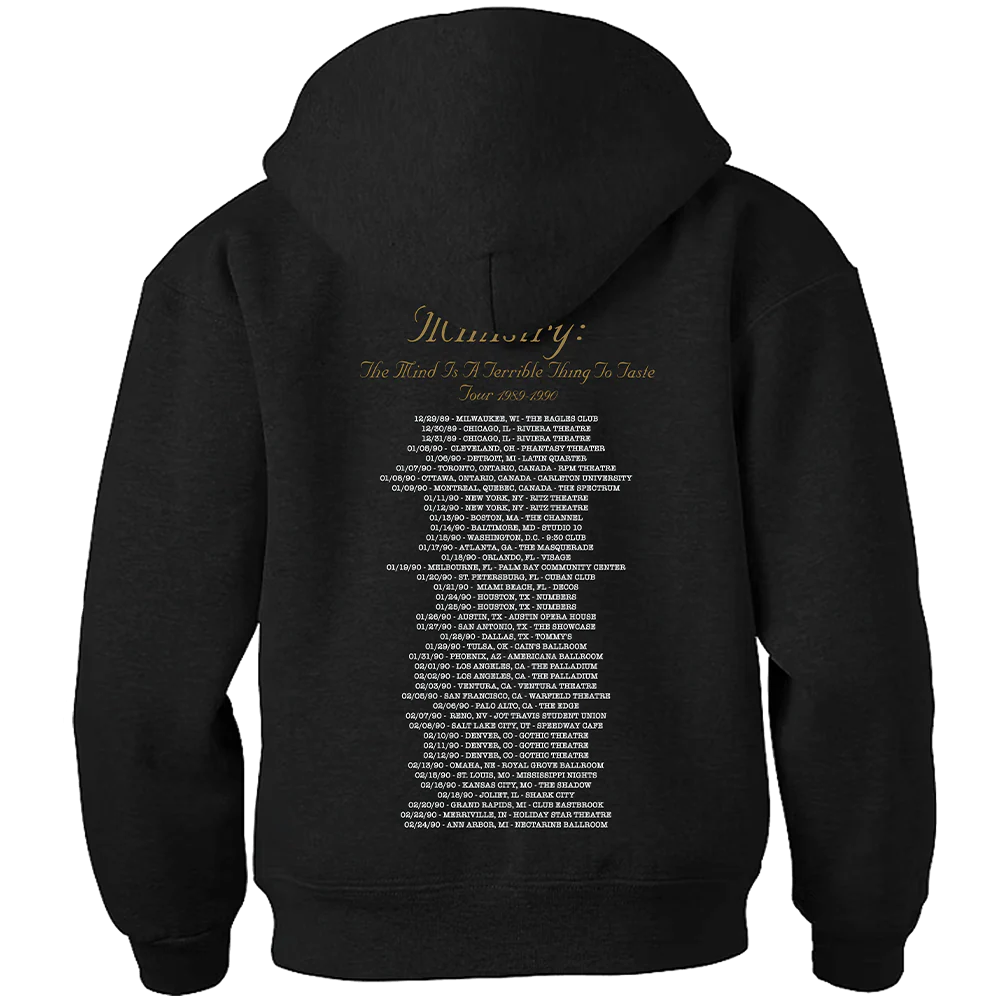 Ministry – The Mind is a Terrible Thing To Taste (Tour 1989-1990 – Zipper Hoodie) - Image 2