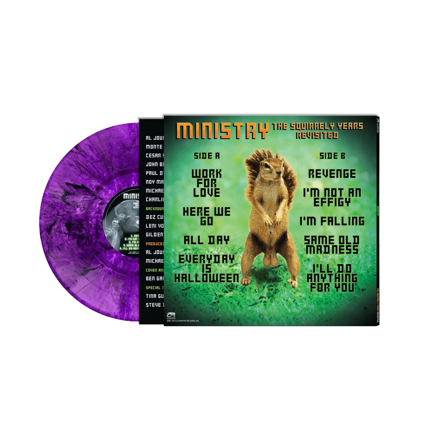 Ministry - The Squirrely Years Revisited (Colored Vinyl LP) - Image 3