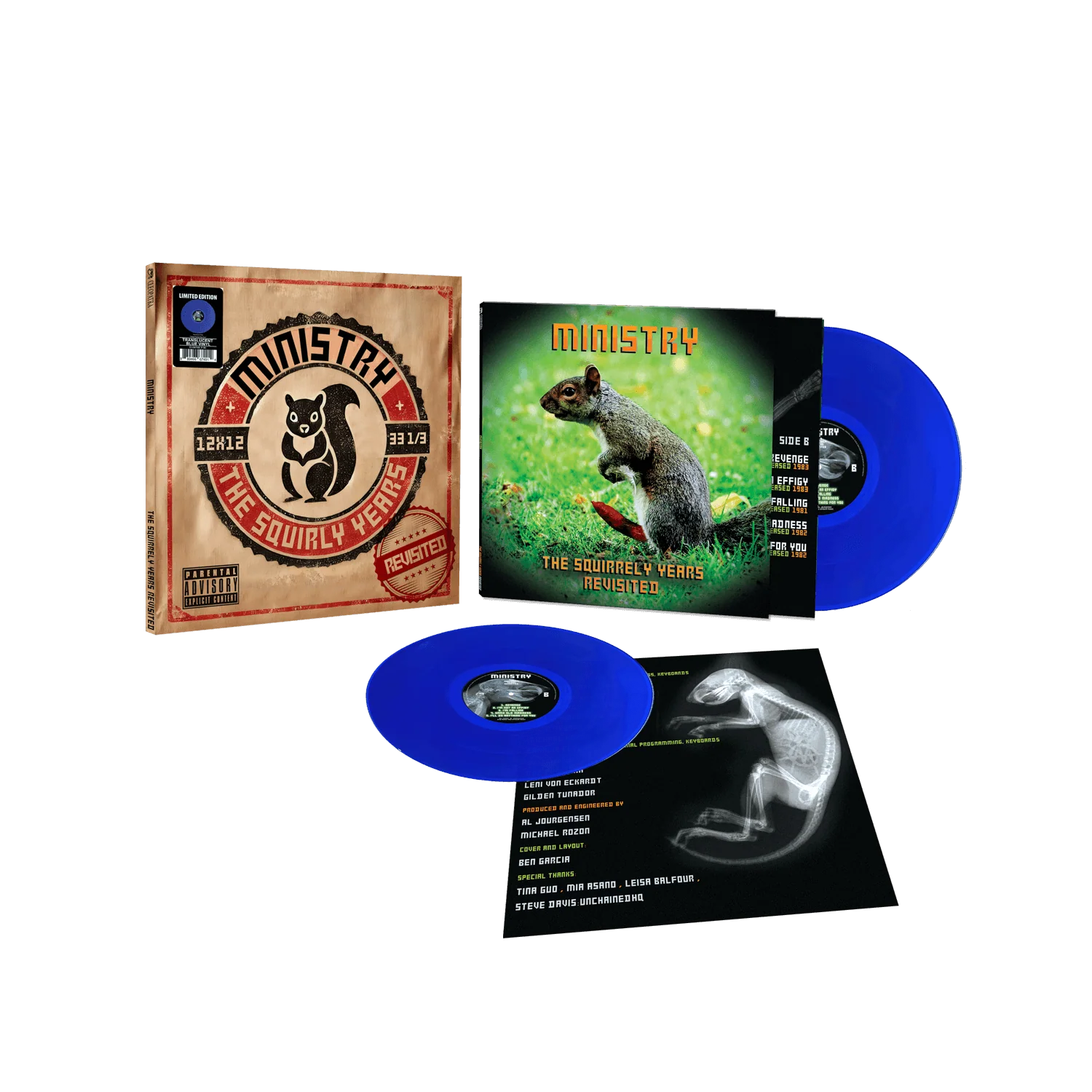 Ministry - The Squirrely Years Revisited (Colored Vinyl LP) - Image 7