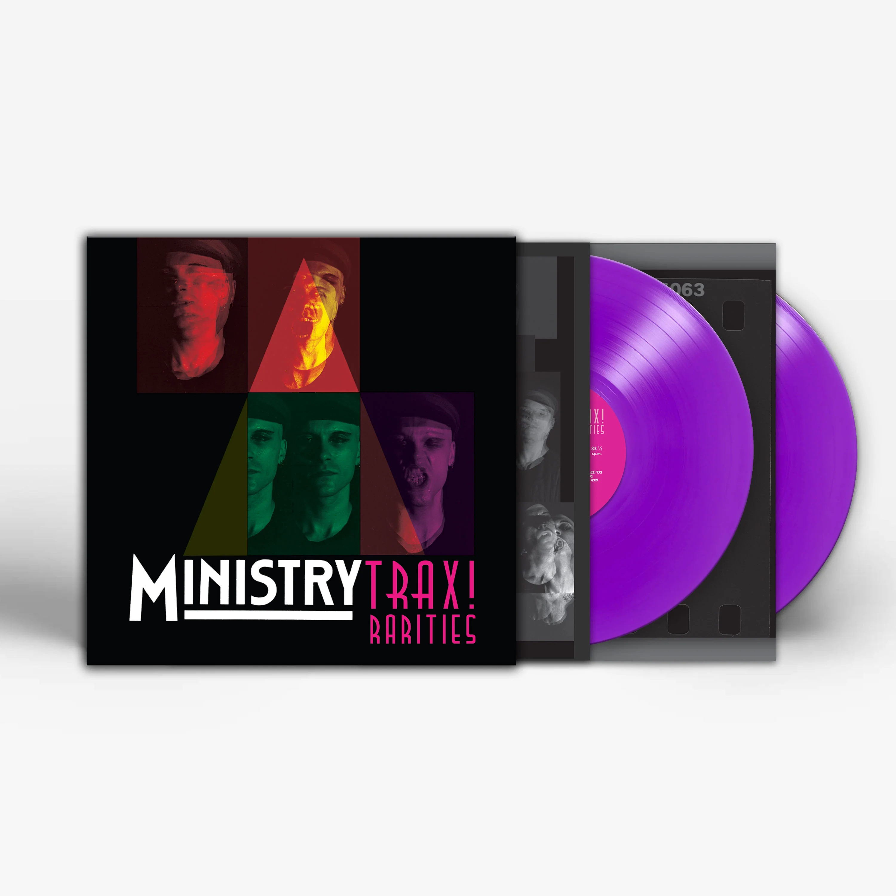 Ministry - Trax! Rarities (Limited Edition Purple Vinyl 2 LP) - Image 2