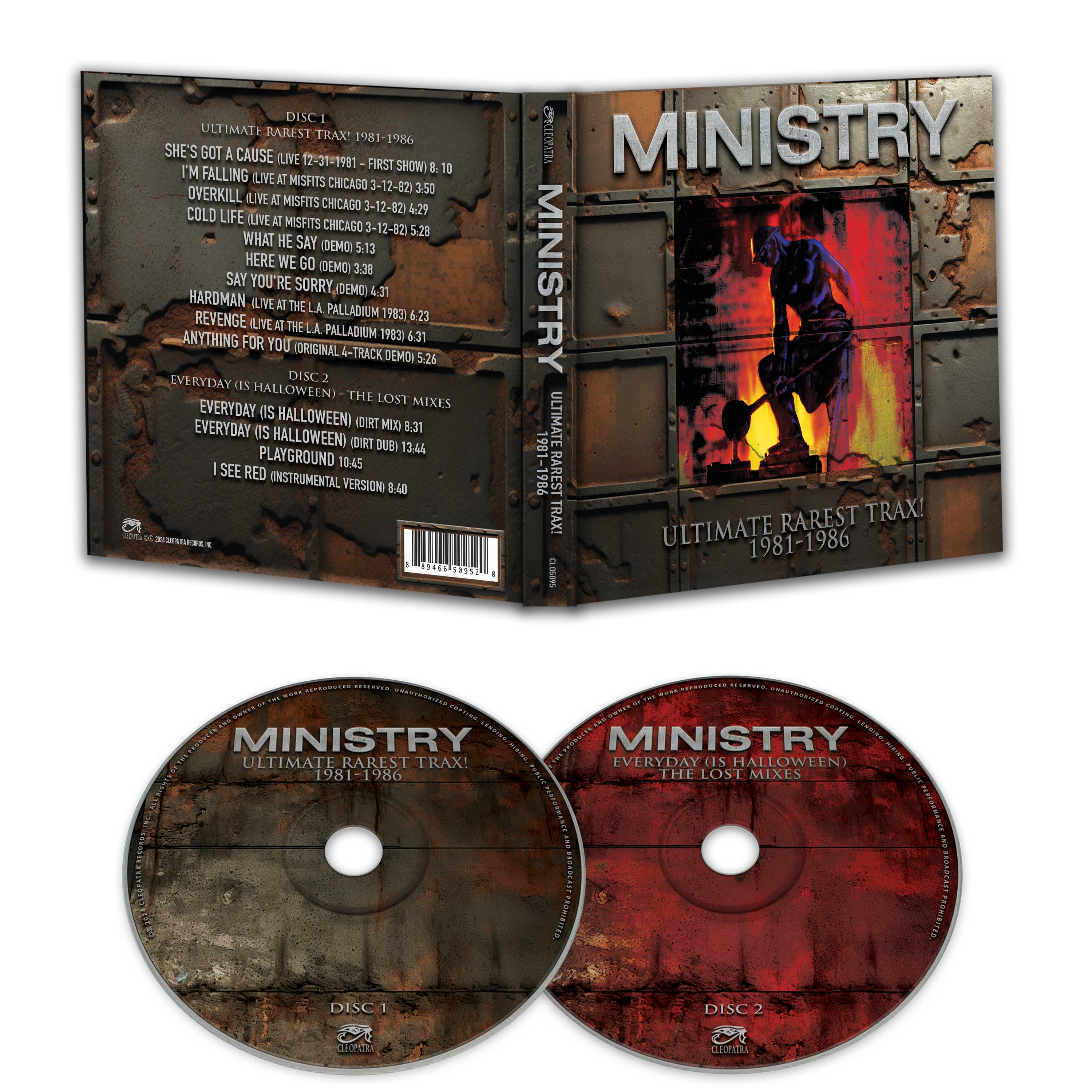 Ministry - Ultimate Rarest Tracks (Double CD) - Image 2