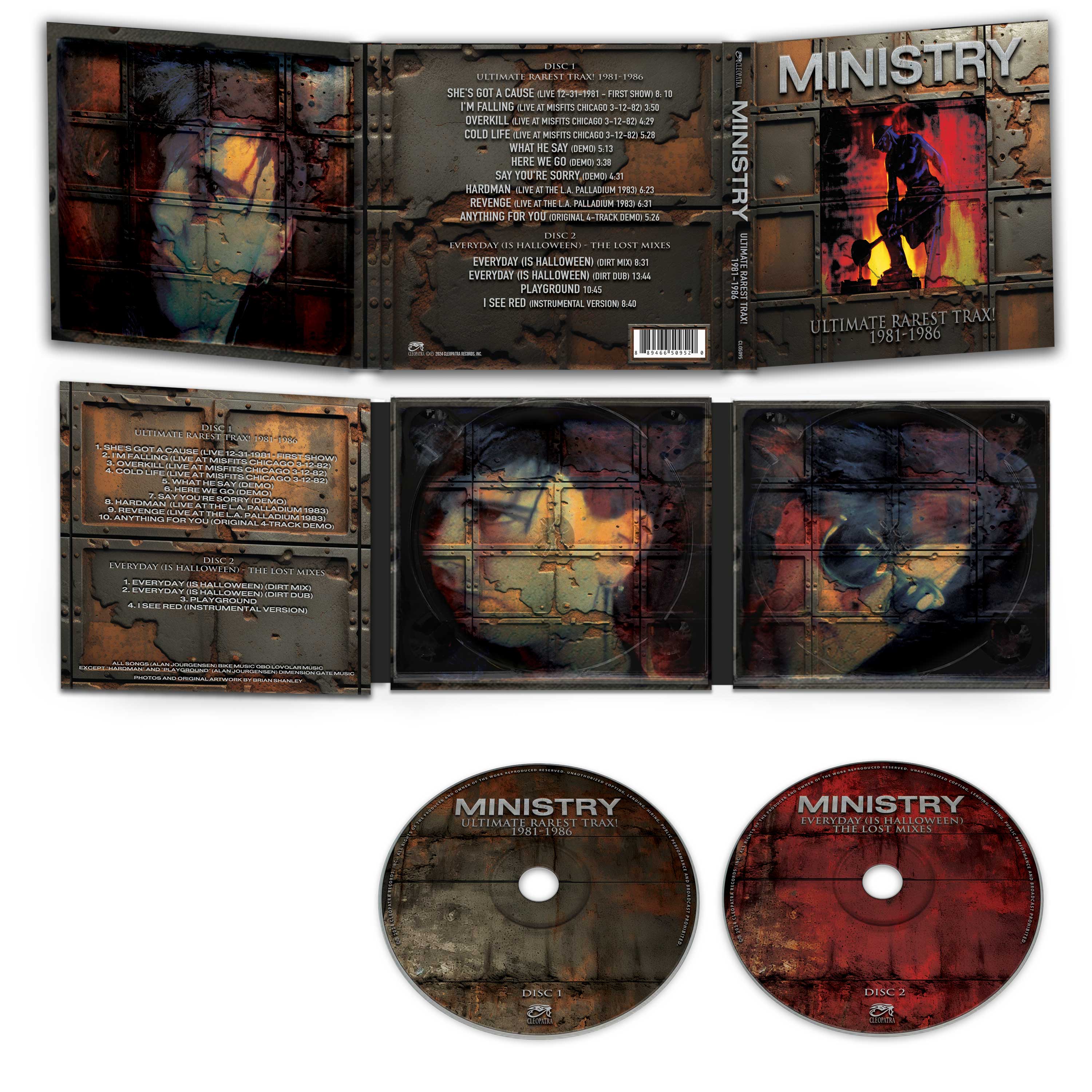 Ministry - Ultimate Rarest Tracks (Double CD) - Image 3