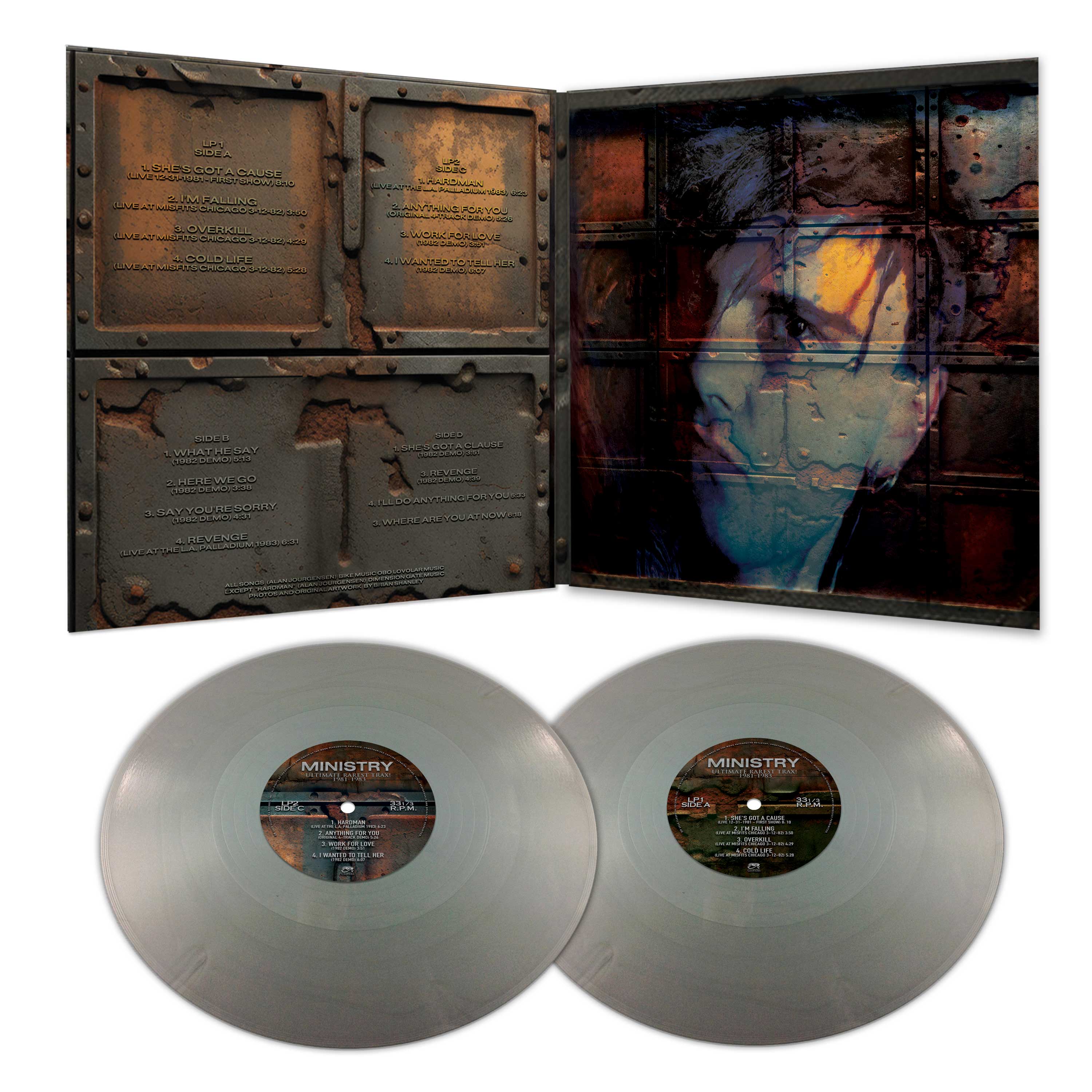 Ministry - Ultimate Rarest Tracks (Silver Double Vinyl) - Image 3