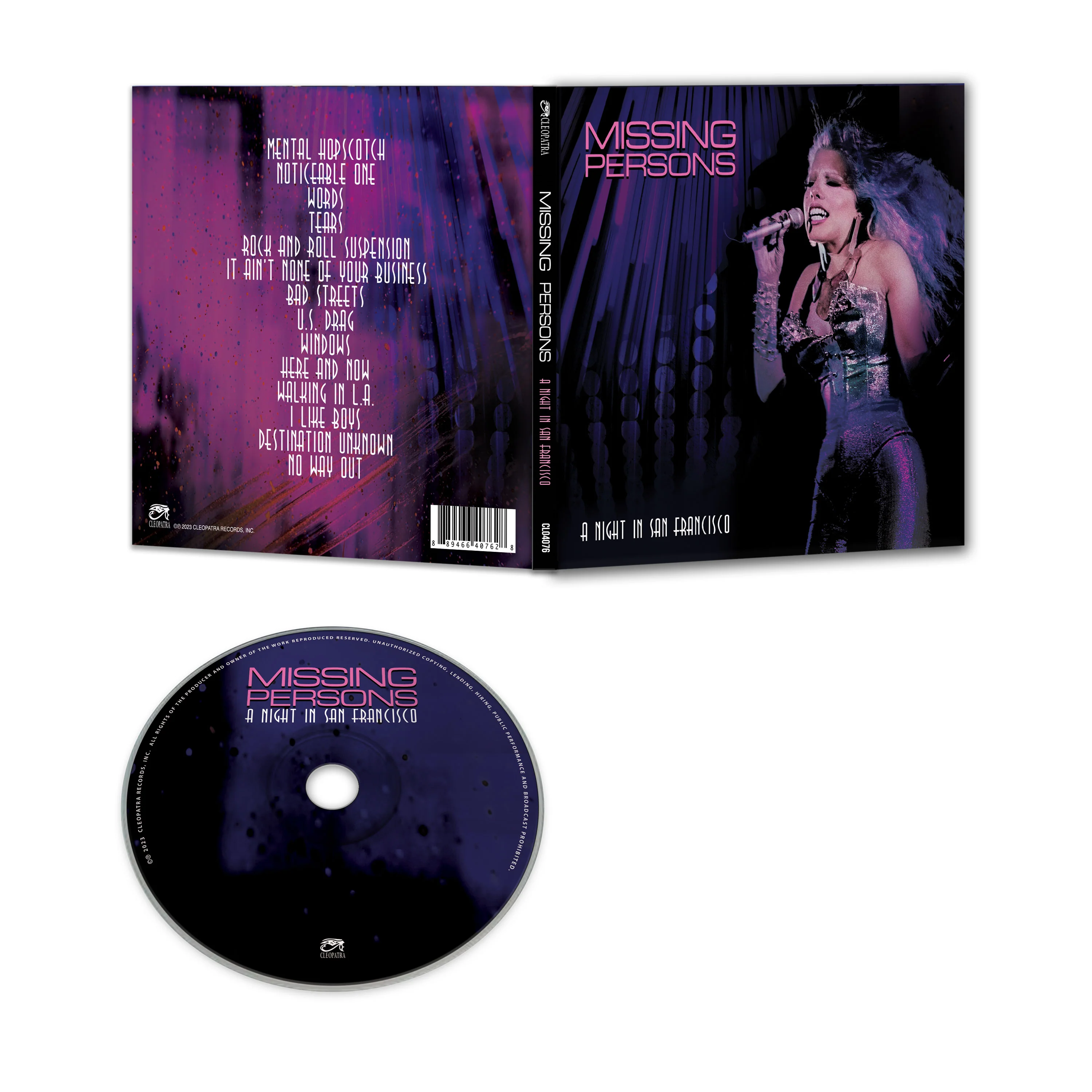 Missing Persons - A Night in San Francisco (CD) - Image 2