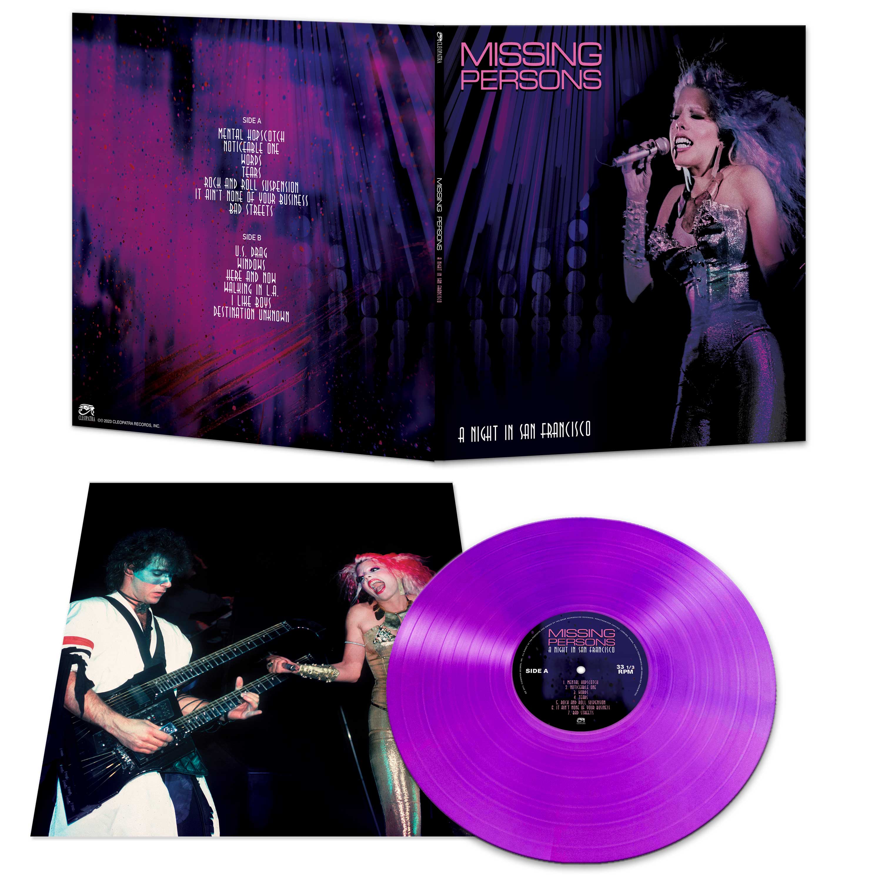Missing Persons - A Night in San Francisco (Purple Vinyl) - Image 2