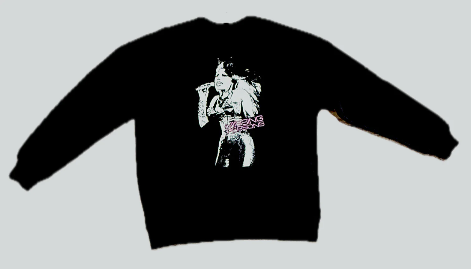 Missing Persons (Black Crewneck Sweatshirt) - Image 2