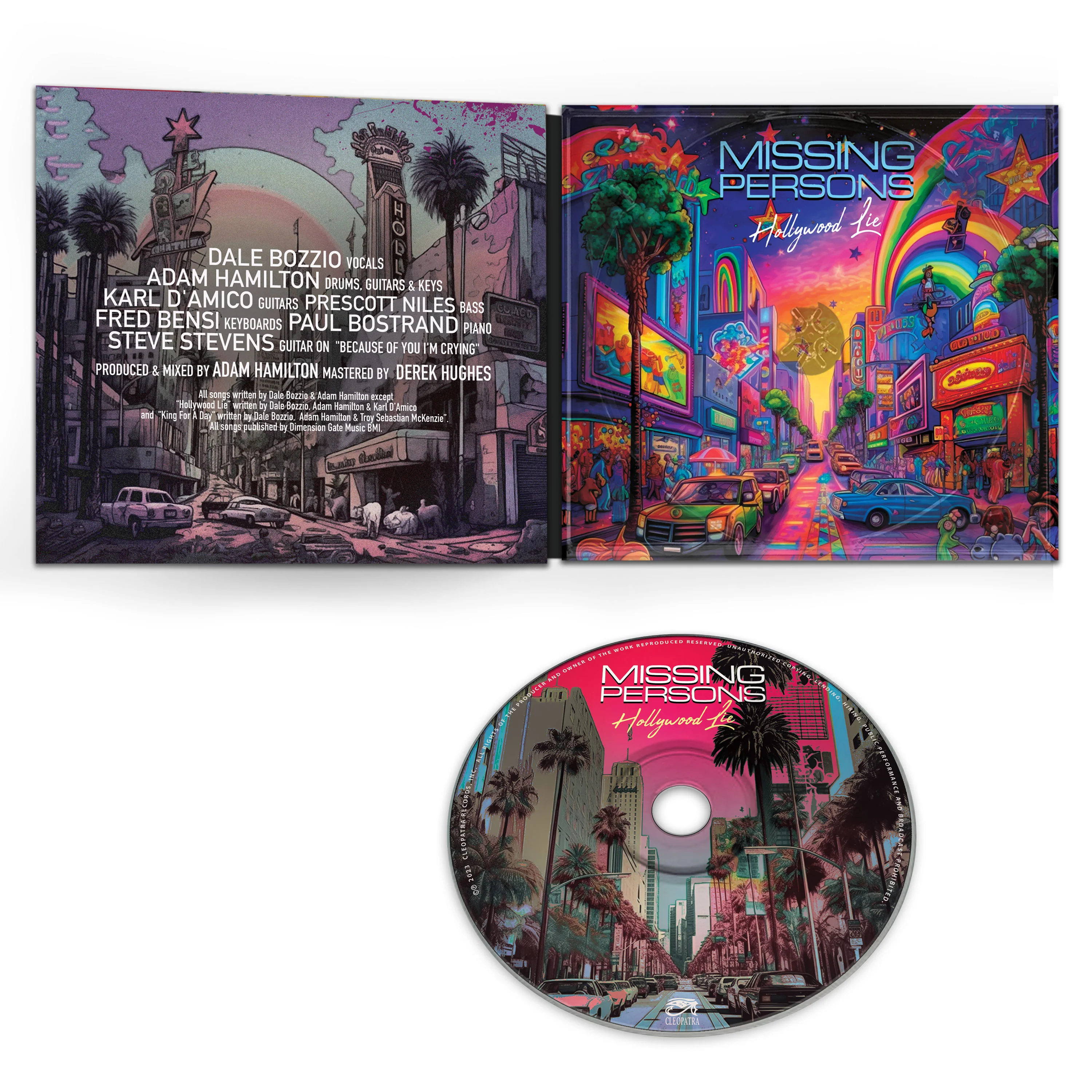 Missing Persons - Hollywood Lie (CD) - Image 2