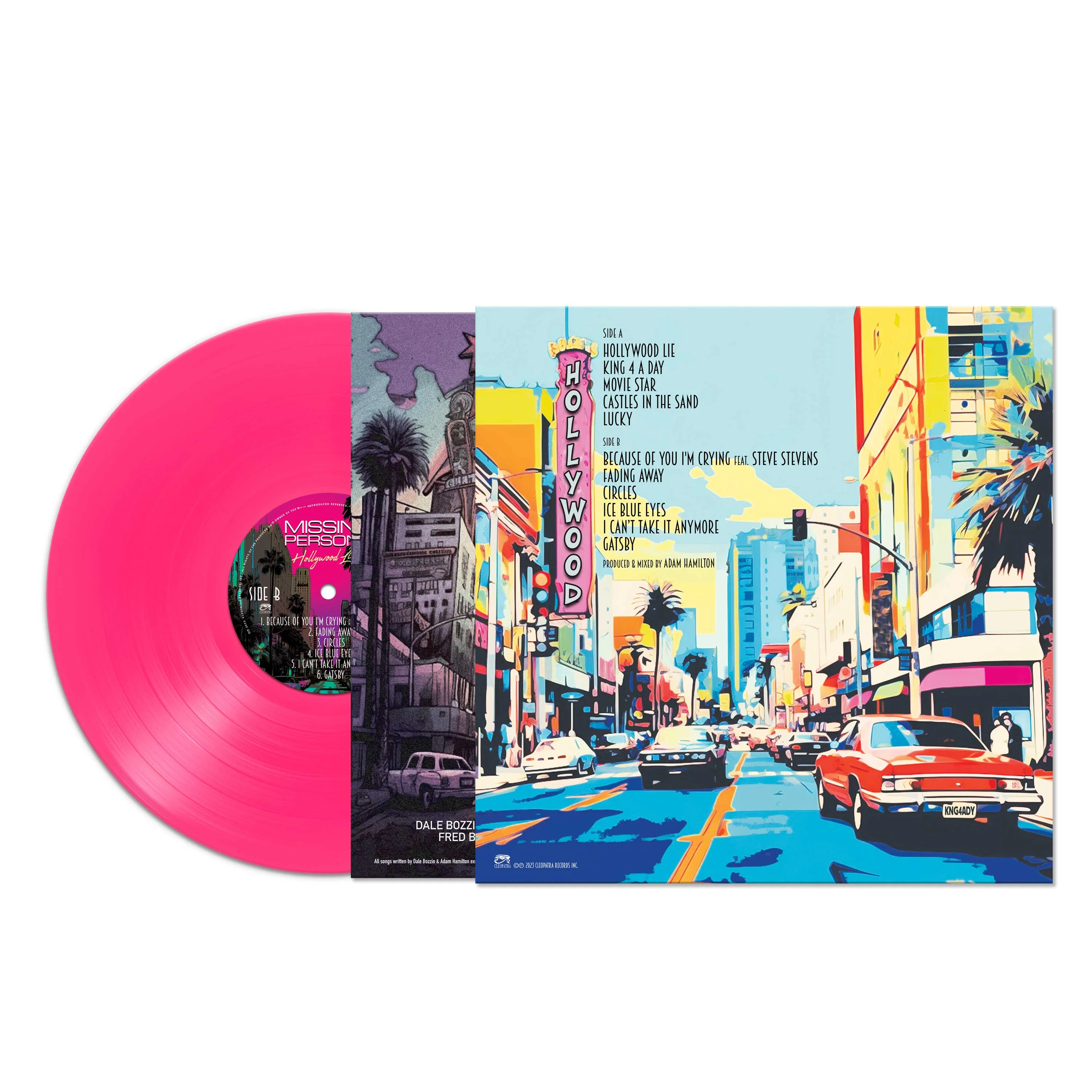 Missing Persons - Hollywood Lie (Pink Vinyl) - Image 2