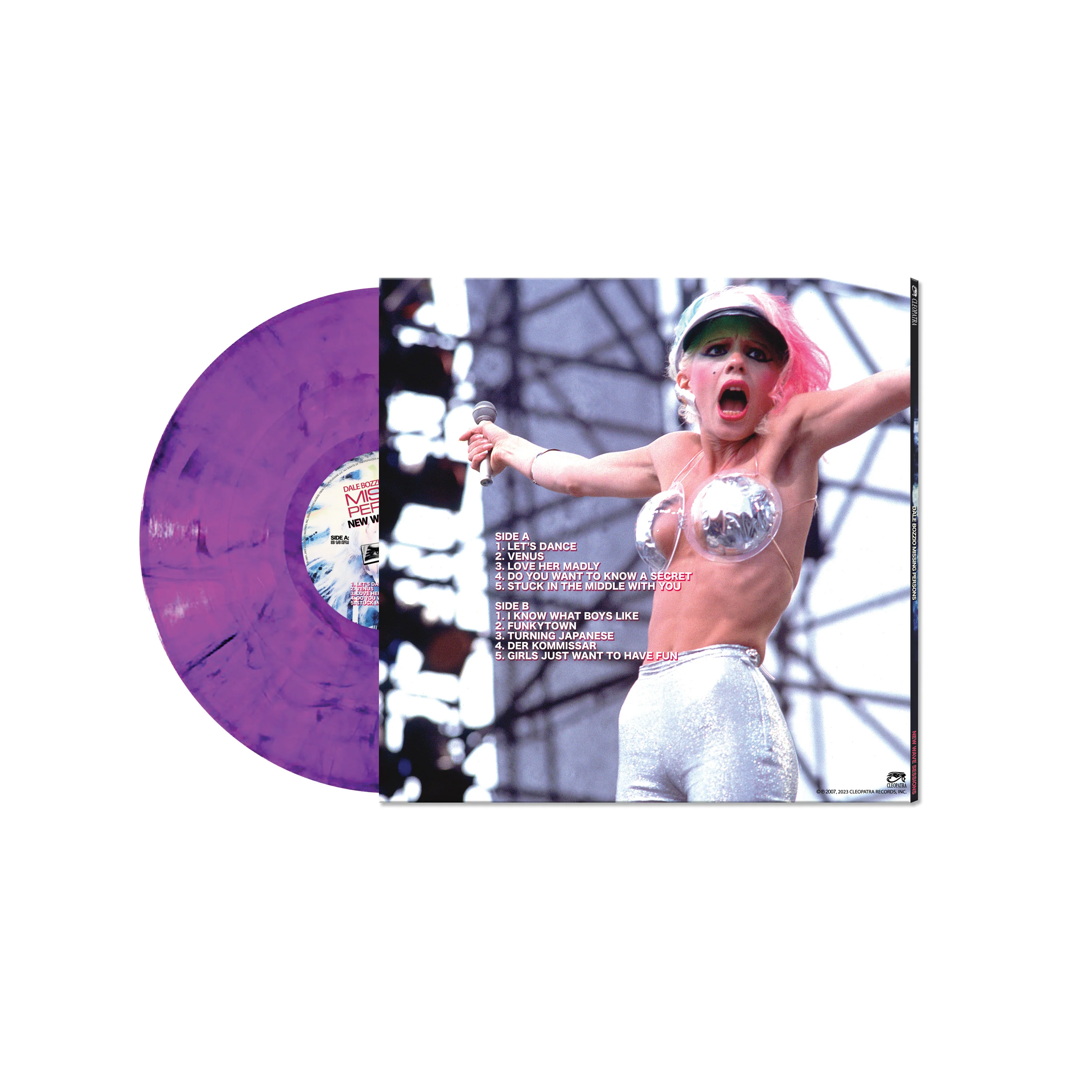 Missing Persons - New Wave Sessions (2023 Edition - Purple Marble Vinyl) - Image 2