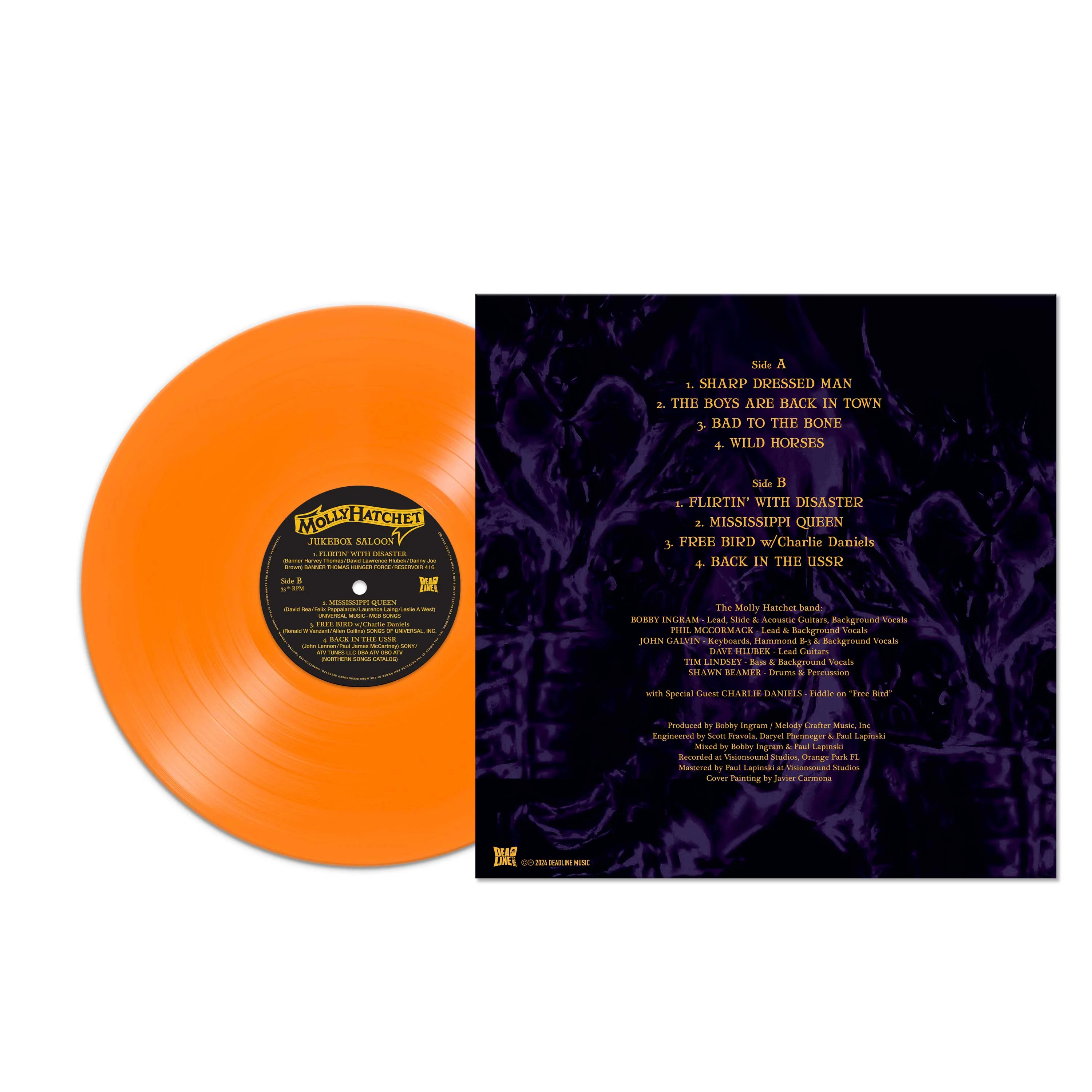 Molly Hatchet - Jukebox Saloon (Orange Vinyl) - Image 2
