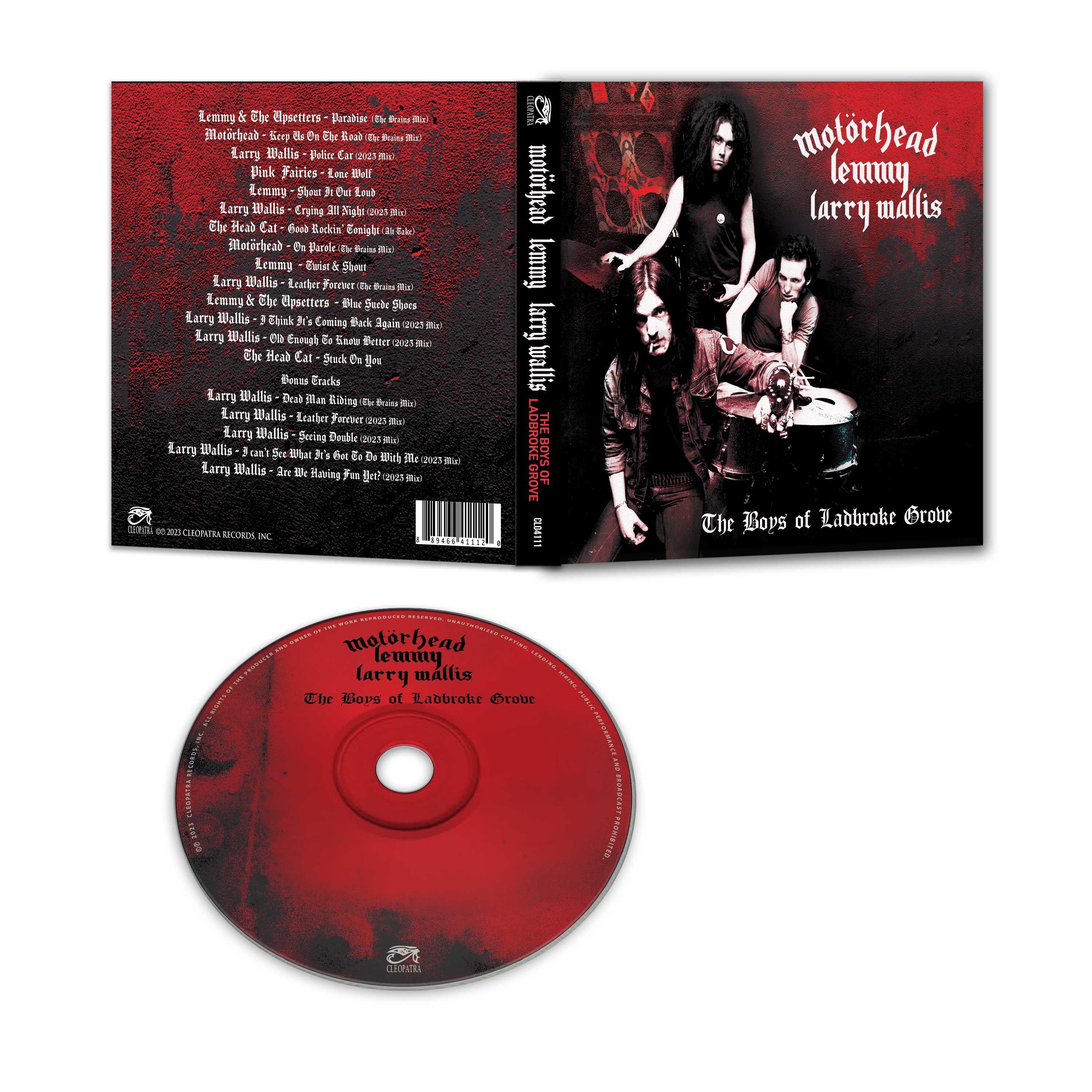 Motörhead, Lemmy & Larry Wallis - The Boys of Ladbroke Grove (CD) - Image 2