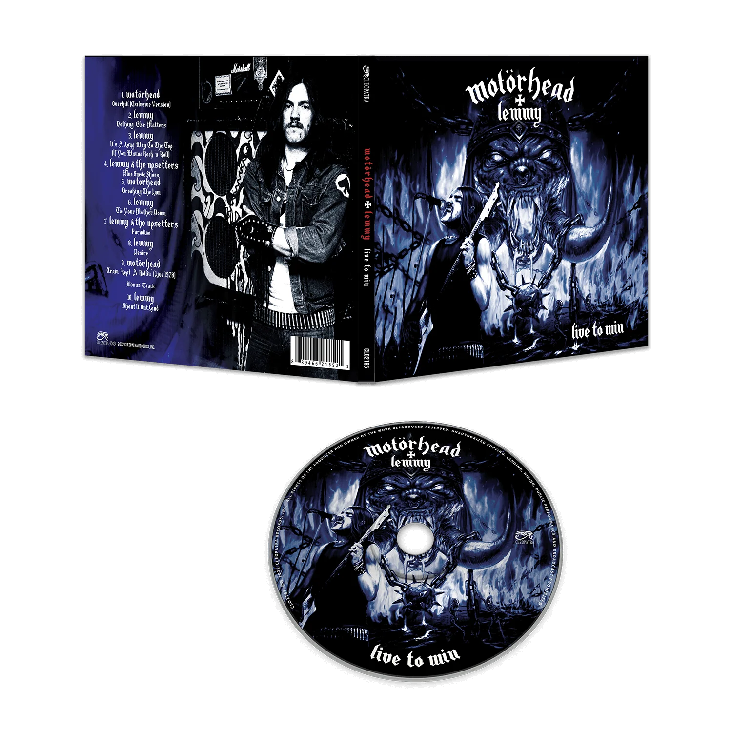 Motörhead & Lemmy - Live To Win (CD Digipak) - Image 2