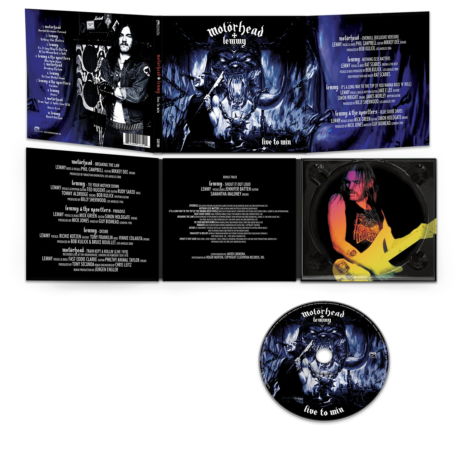 Motörhead & Lemmy - Live To Win (CD Digipak) - Image 3