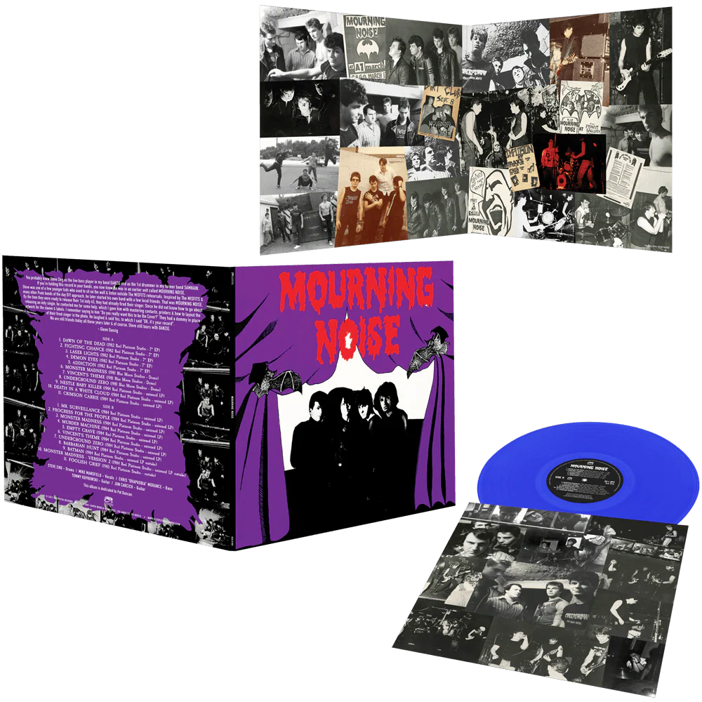 Mourning Noise (Blue Vinyl - Signed by Steve Zing) - Image 2