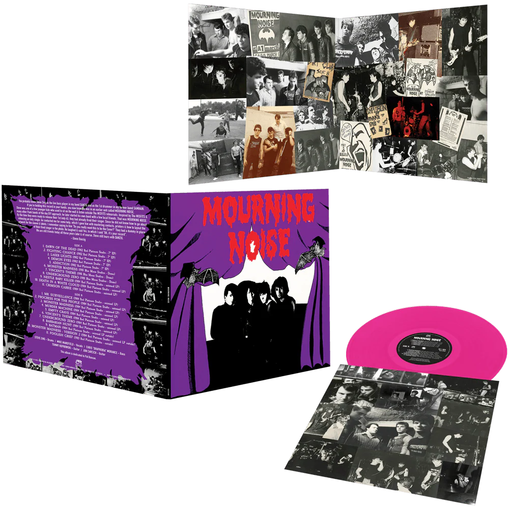 Mourning Noise (Pink Vinyl - Signed by Steve Zing) - Image 3