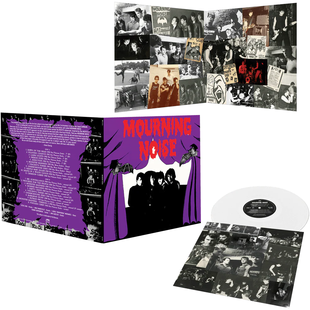 Mourning Noise (White Vinyl - Signed by Steve Zing) - Image 2