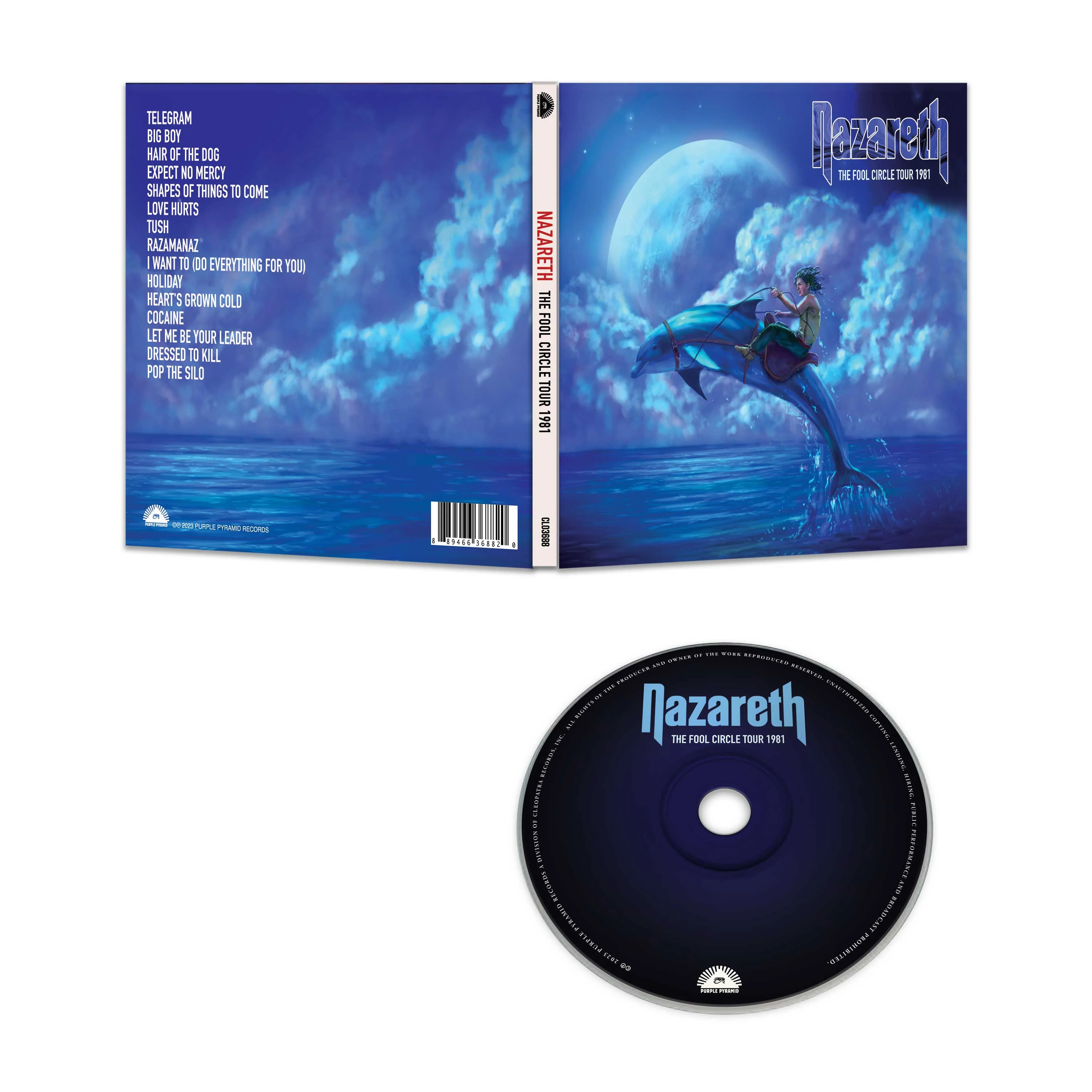 Nazareth - The Fool Circle Tour 1981 (CD) - Image 2