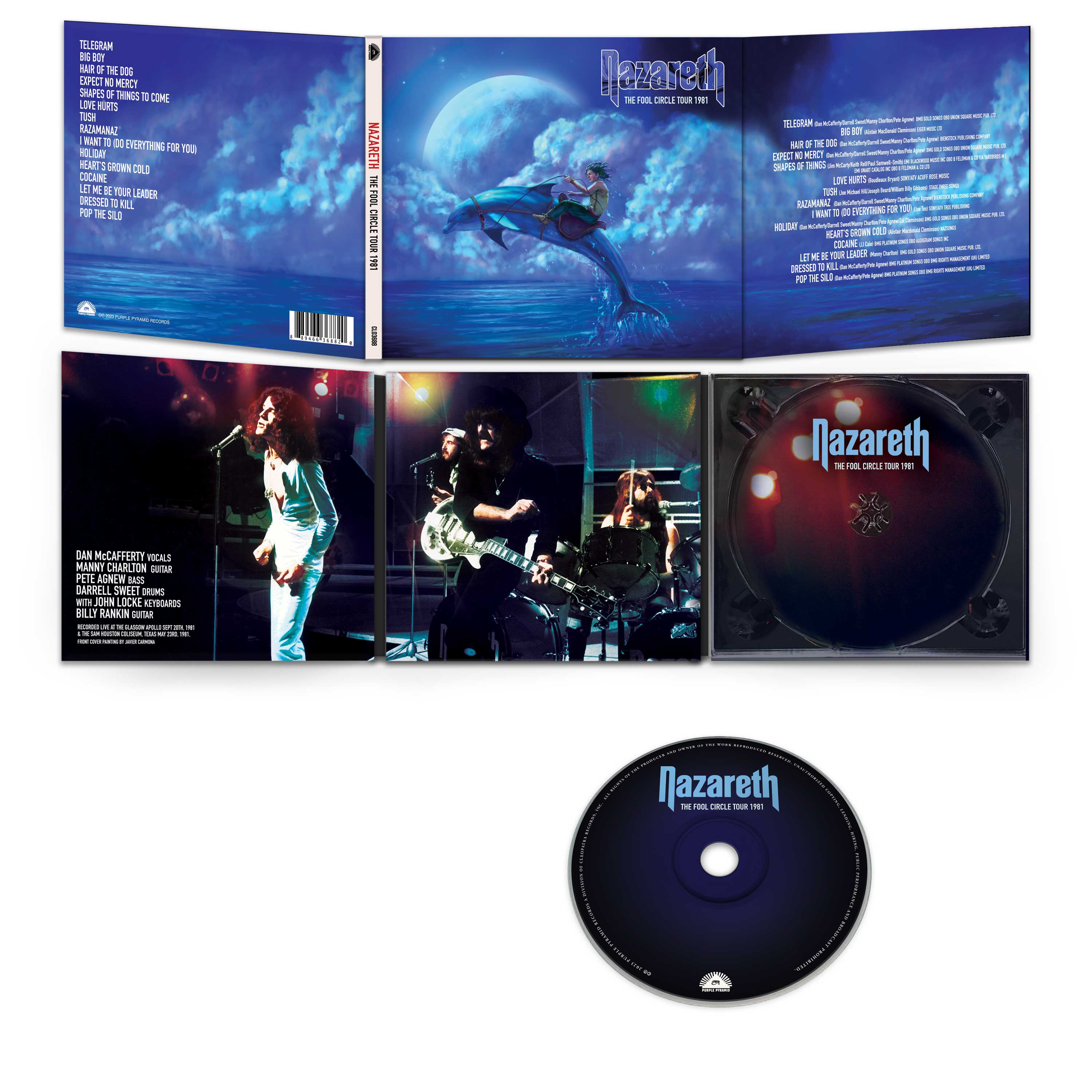 Nazareth - The Fool Circle Tour 1981 (CD) - Image 3