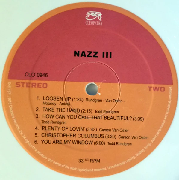 Nazz - III (Limited Edition White Vinyl) - Image 4