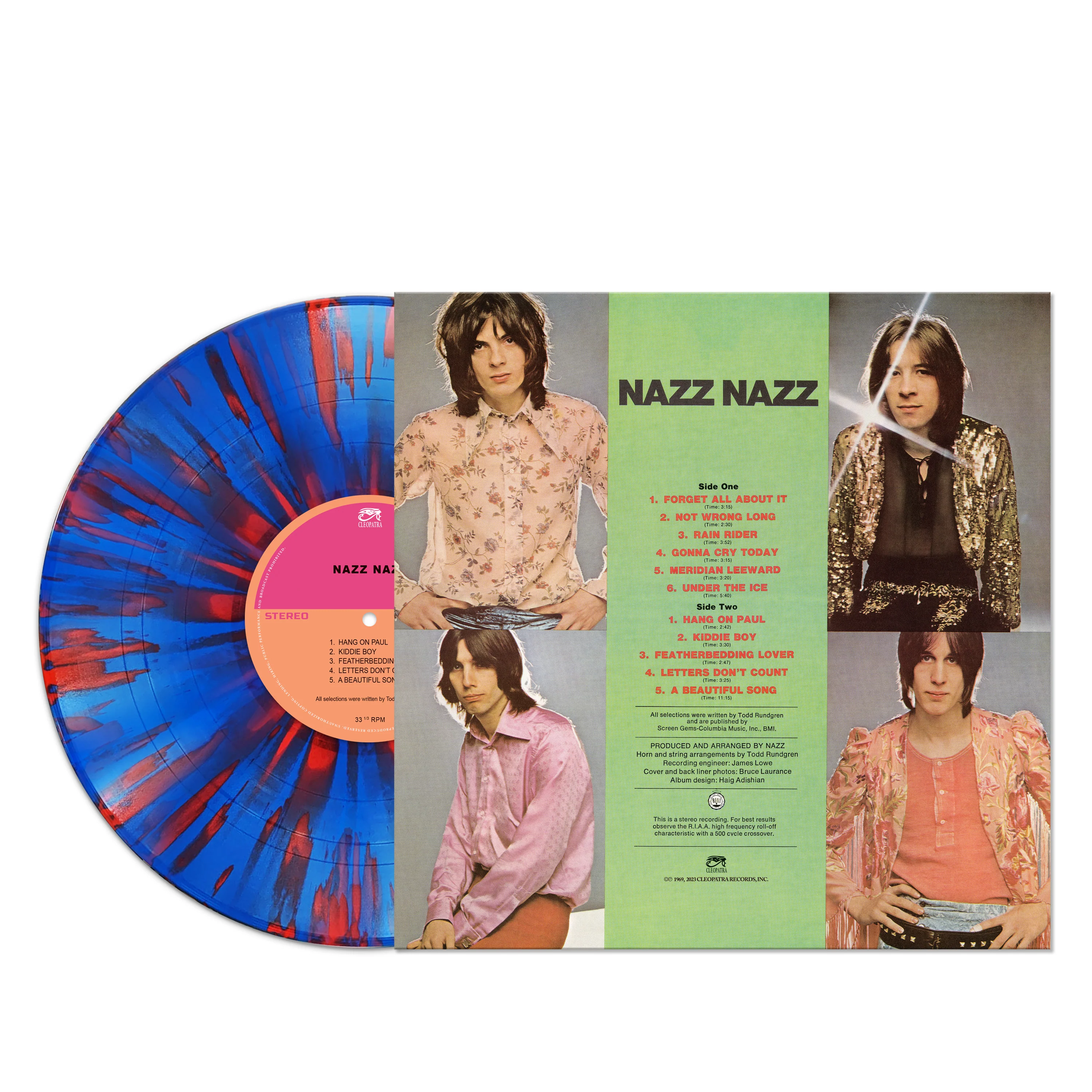 Nazz Nazz (Blue-Red Splatter Vinyl) - Image 2