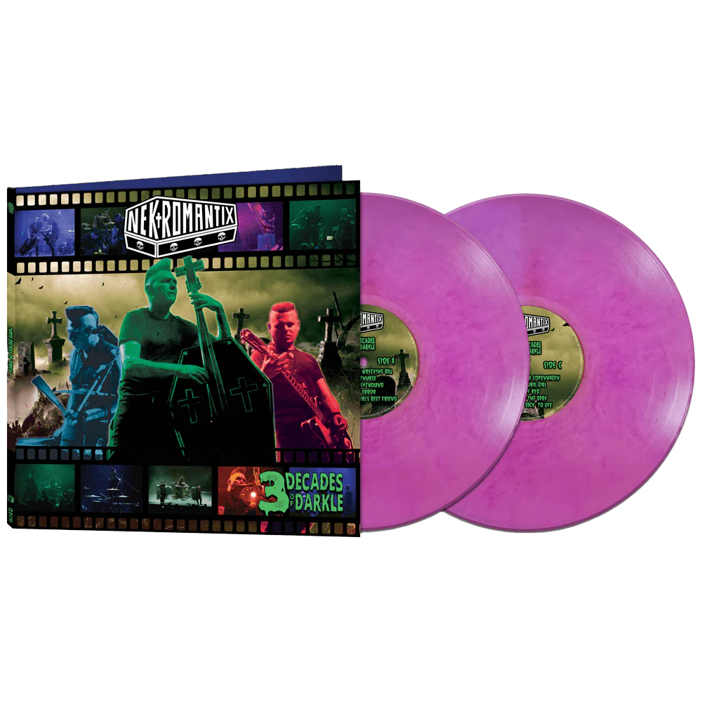 Nekromantix - 3 Decades of Darkle (Limited Edition Colored Double Vinyl) - Image 2