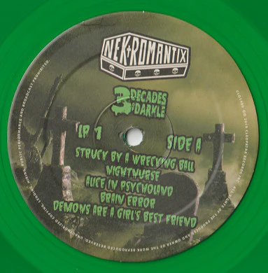 Nekromantix - 3 Decades of Darkle (Limited Edition Colored Double Vinyl) - Image 3