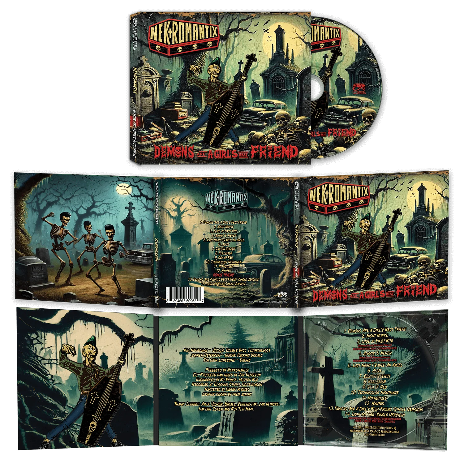 Nekromantix - Demons Are A Girl's Best Friend (CD) - Image 2