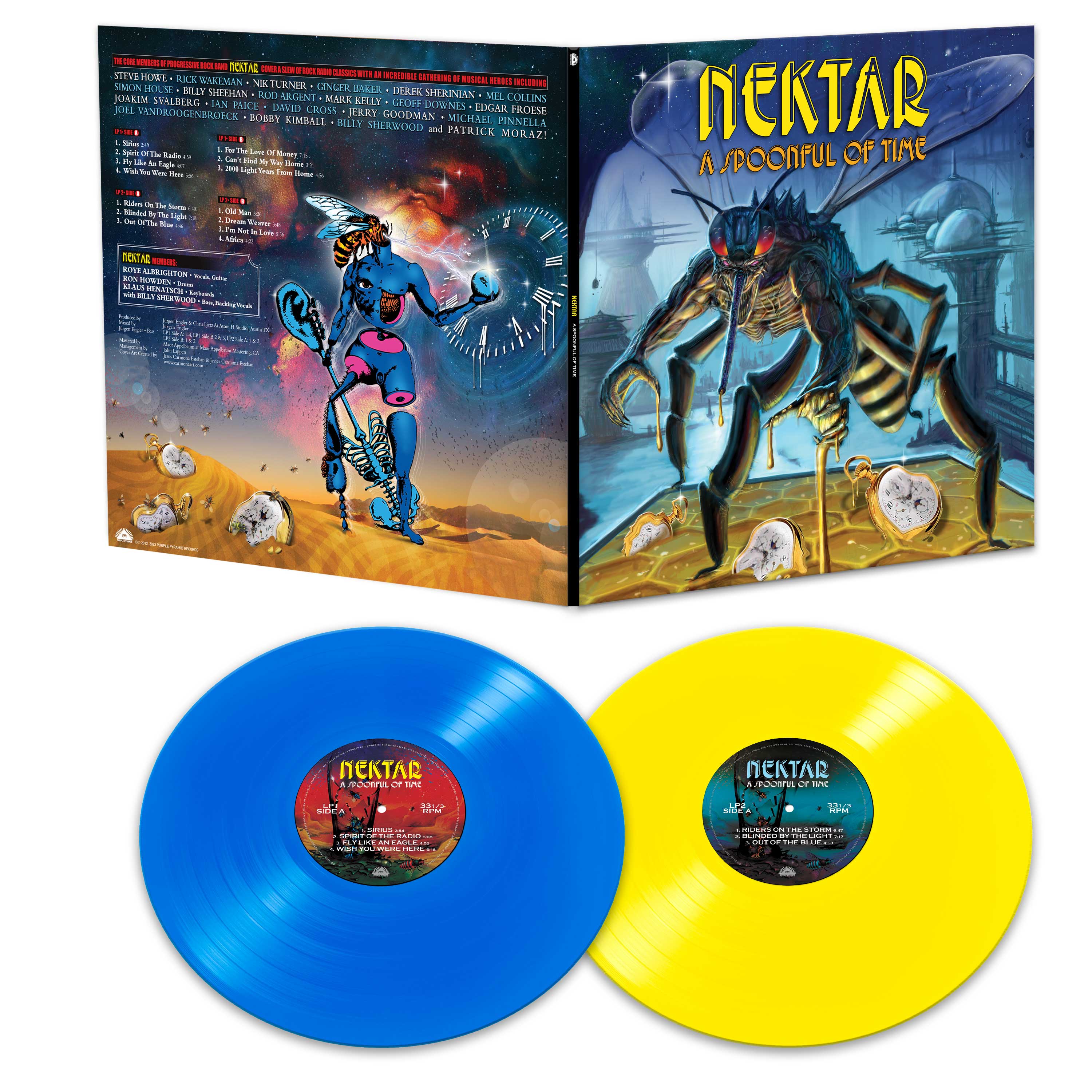 Nektar - A Spoonful of Time (Blue-Yellow Double Vinyl) - Image 2