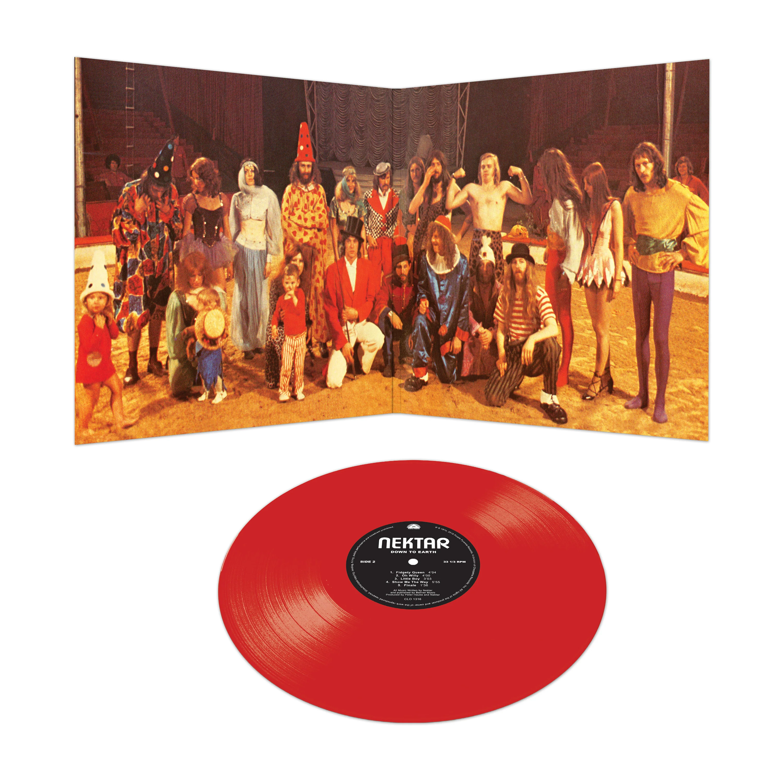 Nektar - Down To Earth (Limited Edition Red Vinyl) - Image 2