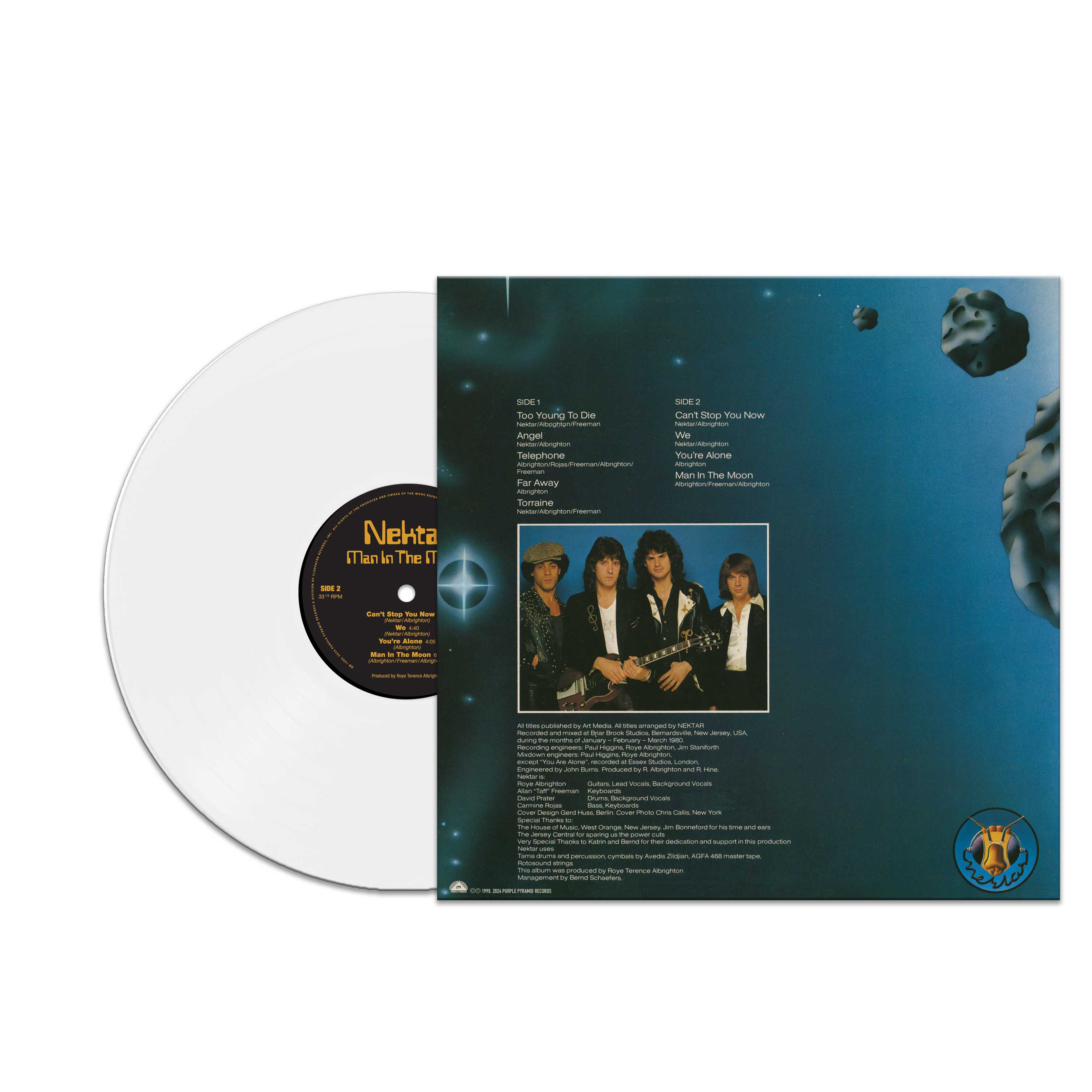 Nektar - Man In The Moon (White Vinyl) - Image 2