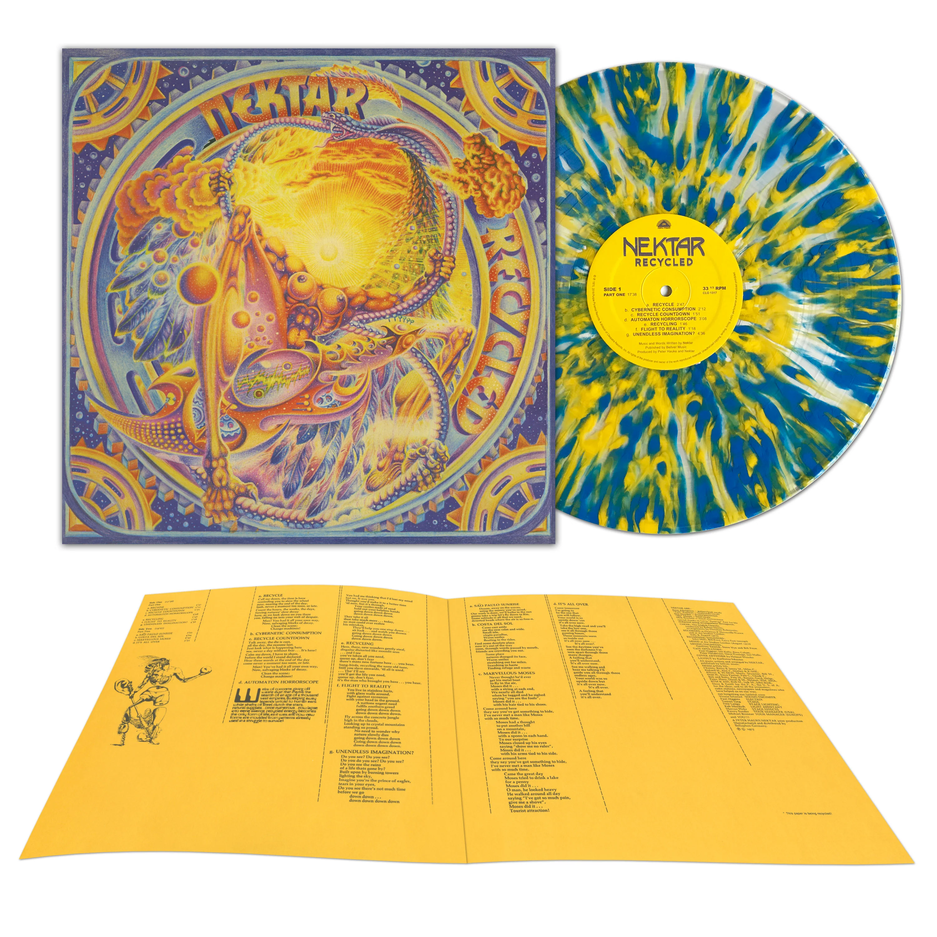 Nektar - Recycled - (Limited Edition Splatter Vinyl) - Image 2