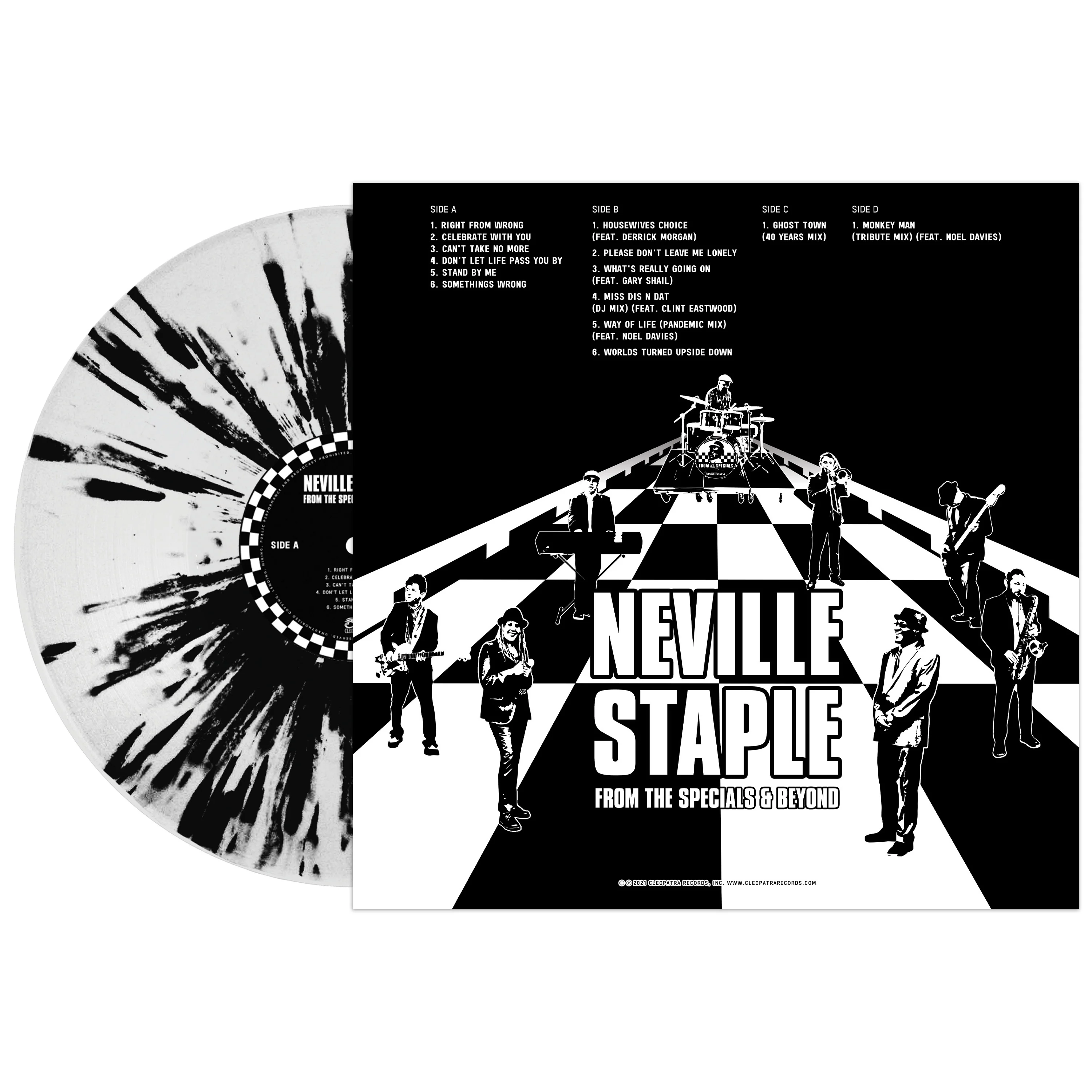 Neville Staple - From The Specials & Beyond (Limited Edition Splatter Double Vinyl) - Image 2