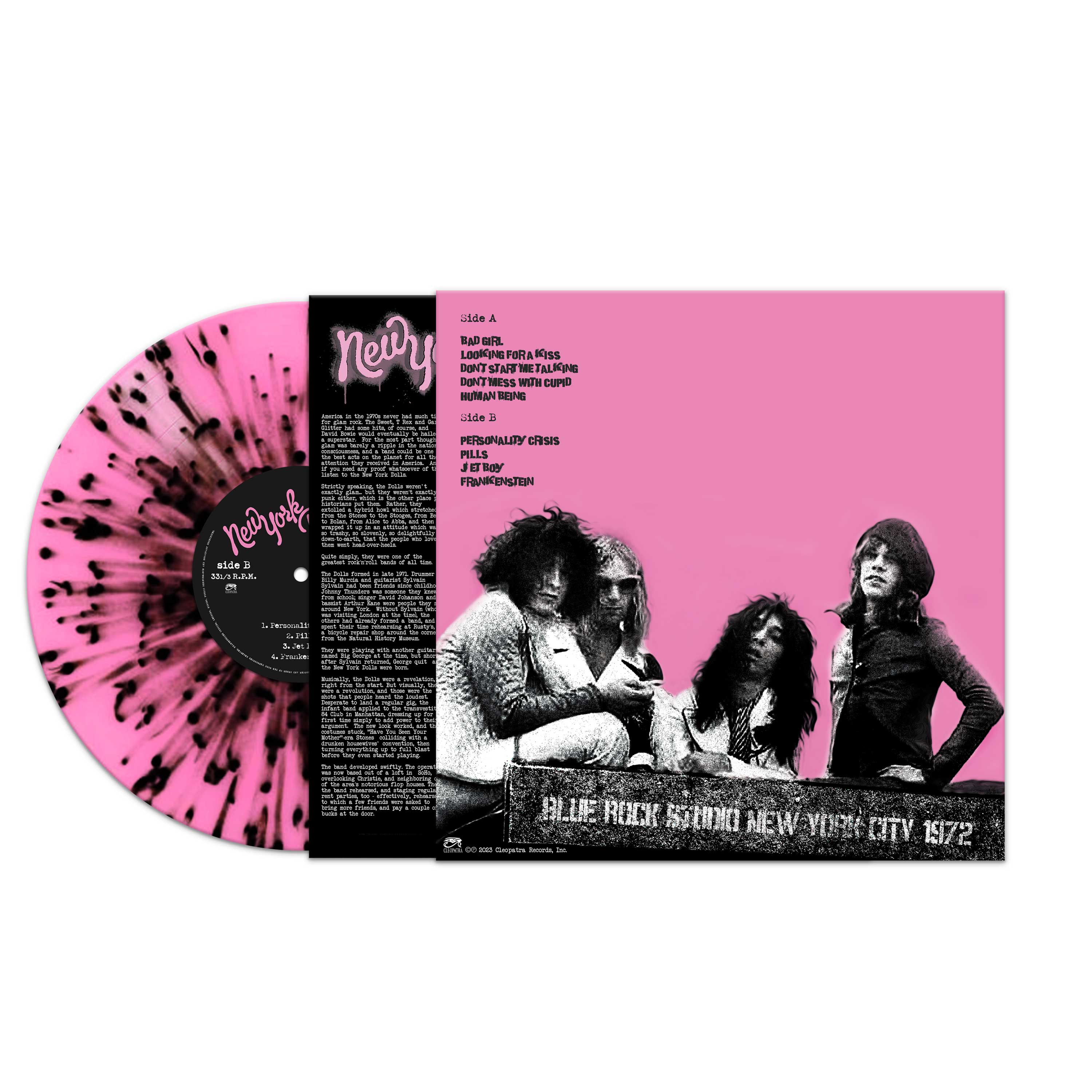 New York Dolls - Dawn Of The Dolls (Pink-Black Splatter) - Image 2