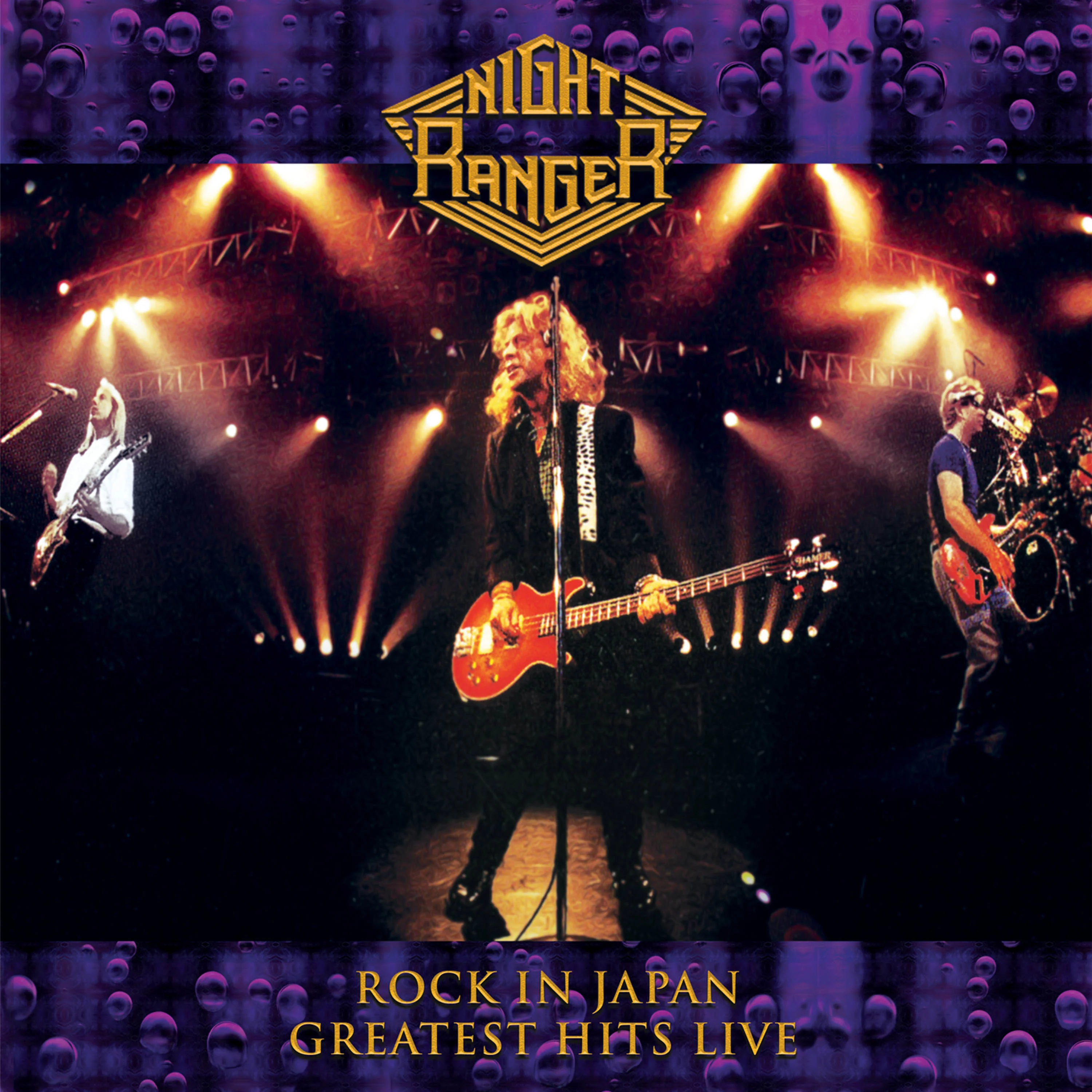 Night Ranger - Rock In Japan - Greatest Hits Live (Purple Marble Vinyl) - Image 3