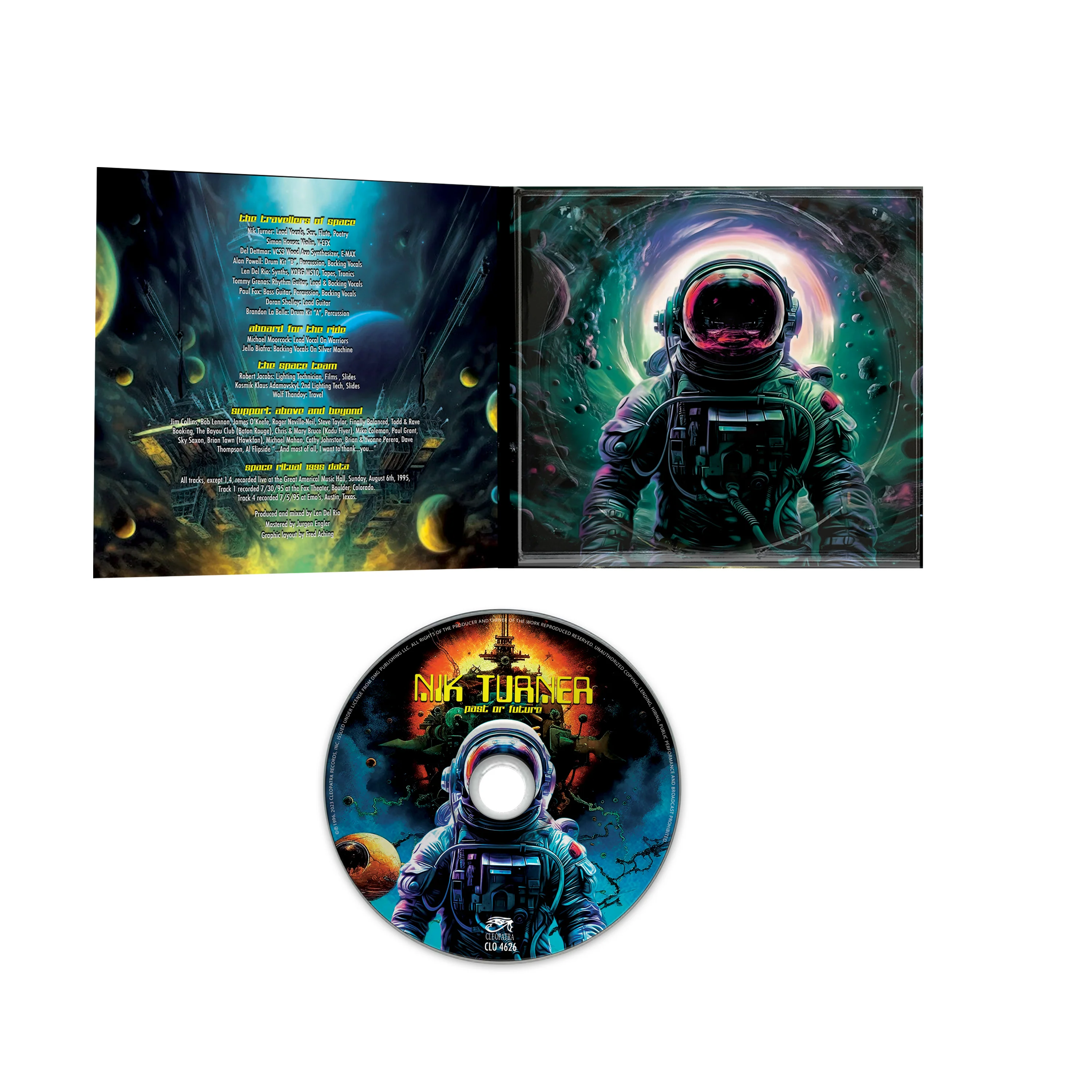 Nik Turner - Past or Future (CD) - Image 2