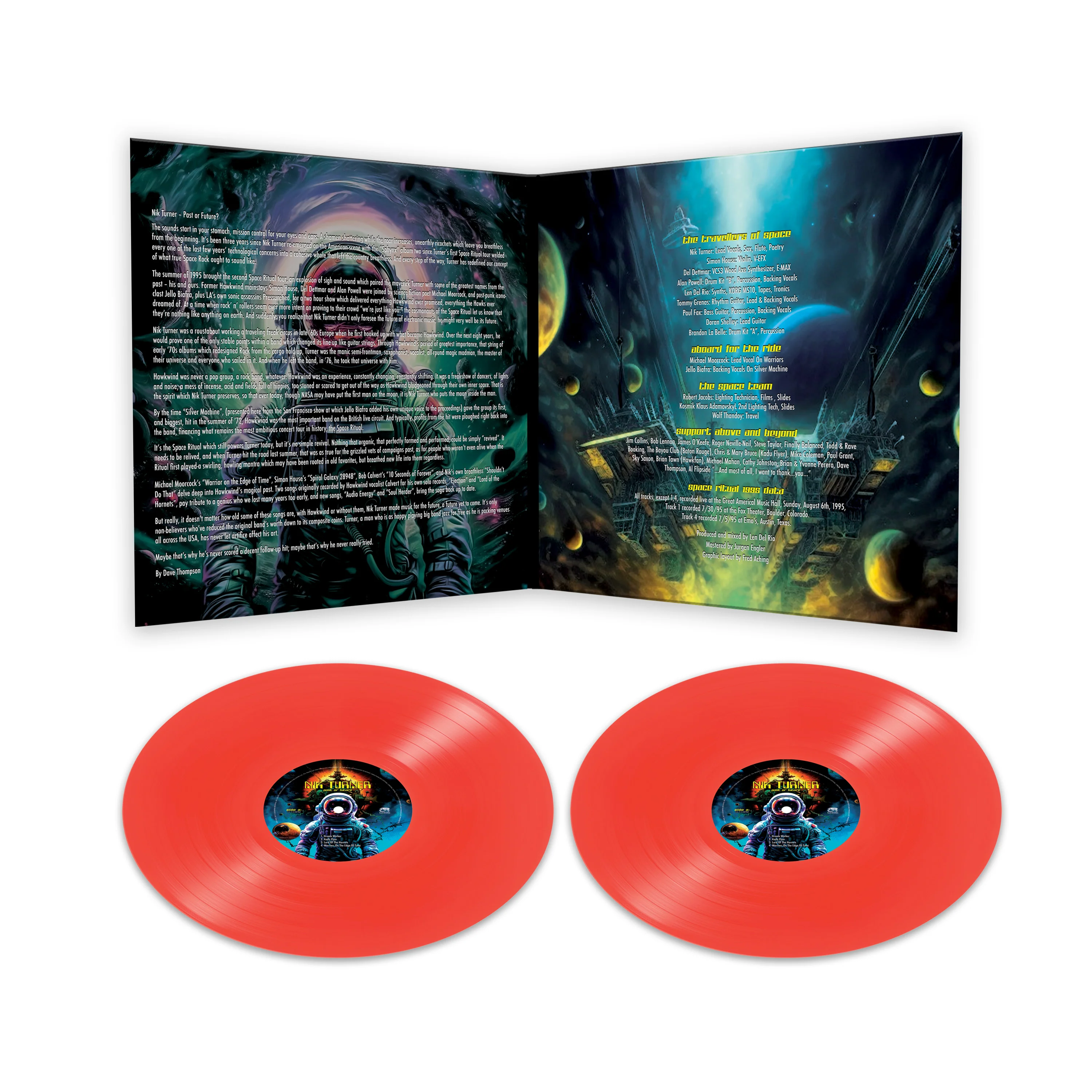 Nik Turner - Past or Future (Red Double Vinyl) - Image 2