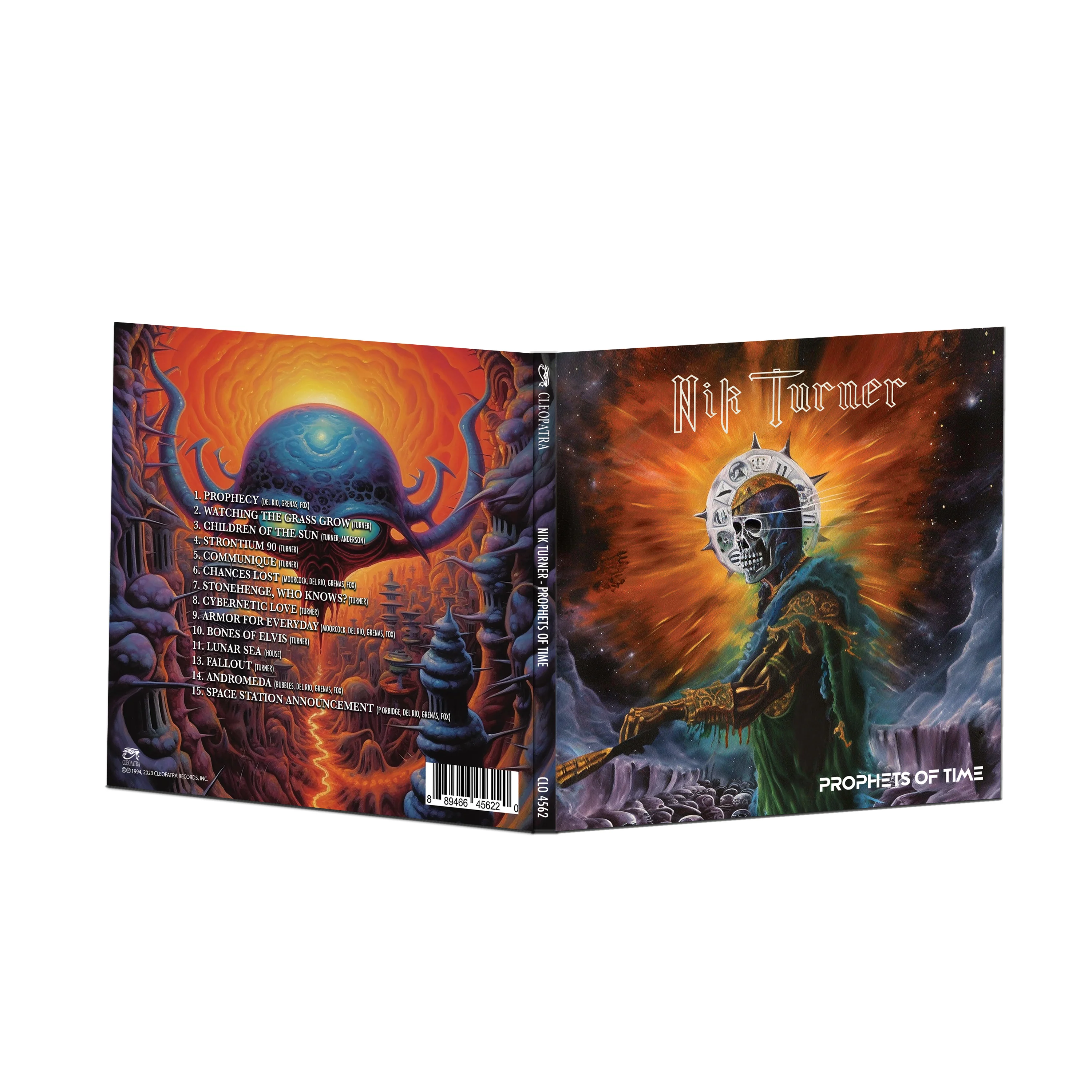 Nik Turner - Prophets Of Time (CD) - Image 2