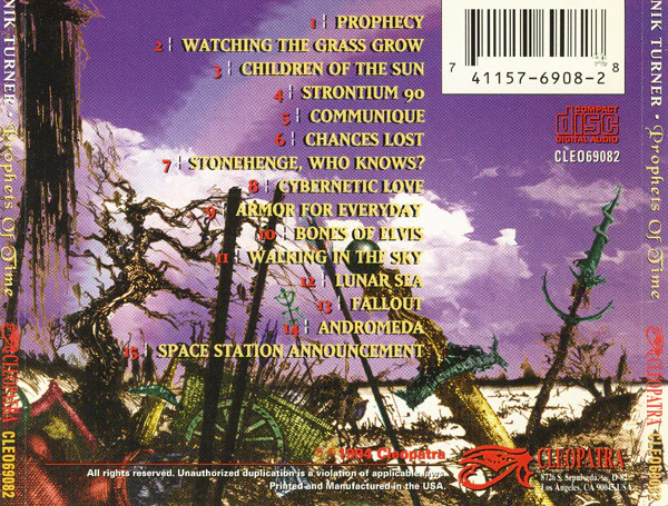 Nik Turner - Prophets Of Time (CD) Ex-Hawkwind / Pressurehed - Image 2