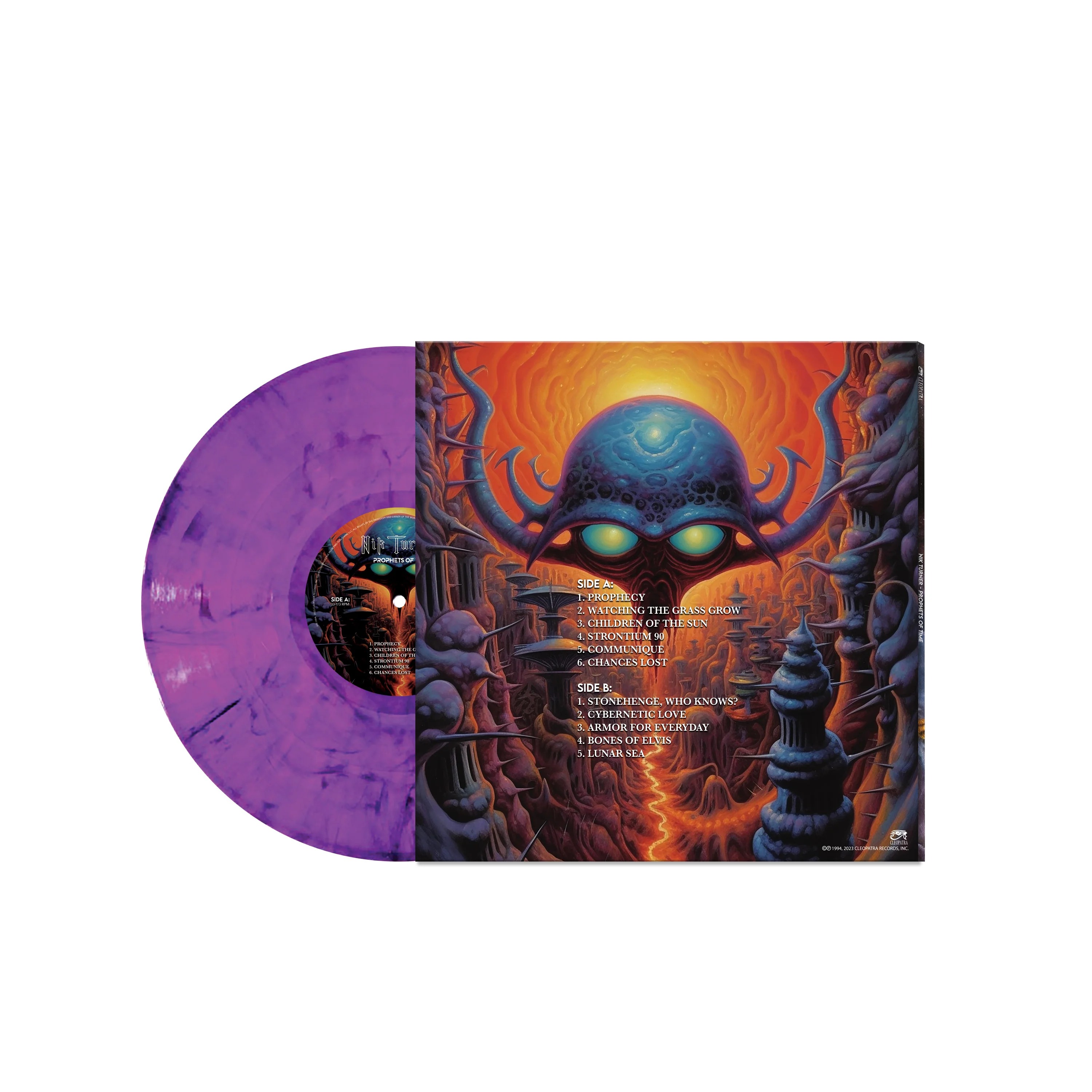 Nik Turner - Prophets Of Time (Purple Marble Vinyl) - Image 2